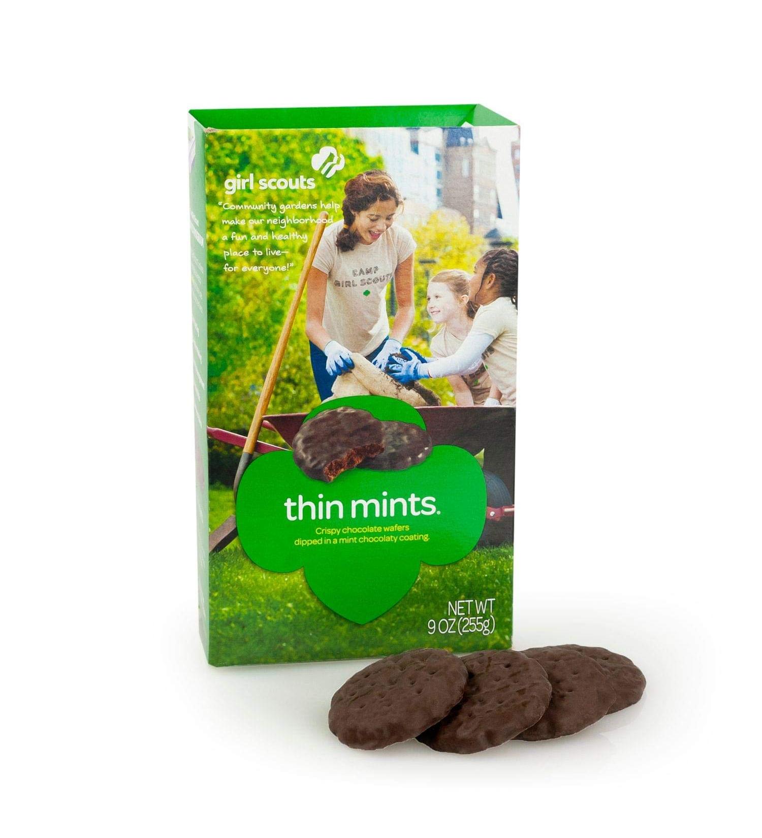 Buy Girl Scout Thin Mints Cookies â€“ 32 Count Box | Delicious Mint Chocolate Treats - Buy Online on GoSupps.com