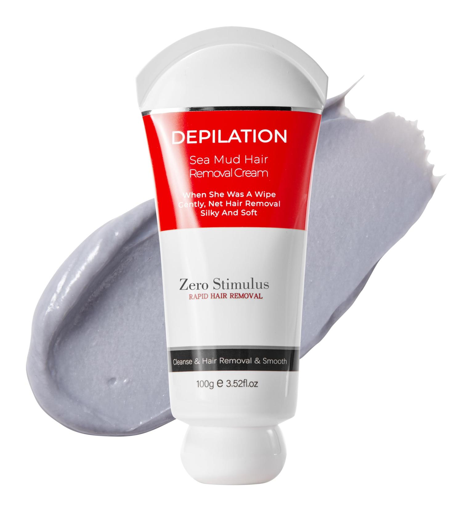 Painless Hair Removal Cream - Soothing Depilatory for All Skin Types | Unwanted Body & Facial Hair Solutions - International Shipping Available - Buy Online on GoSupps.com