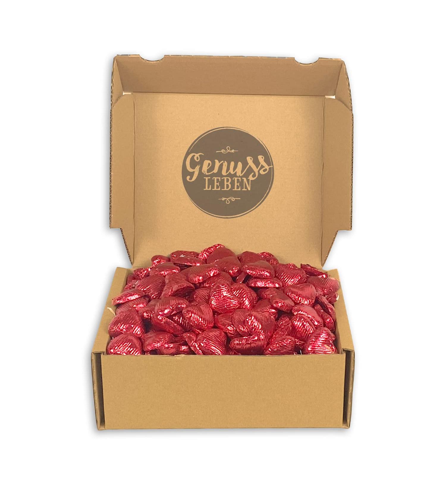 Gourning Life Box - 1000g Storz Chocolate Hearts | Perfect for Mother's Day & Valentine's Day Decorations - Buy Online on GoSupps.com