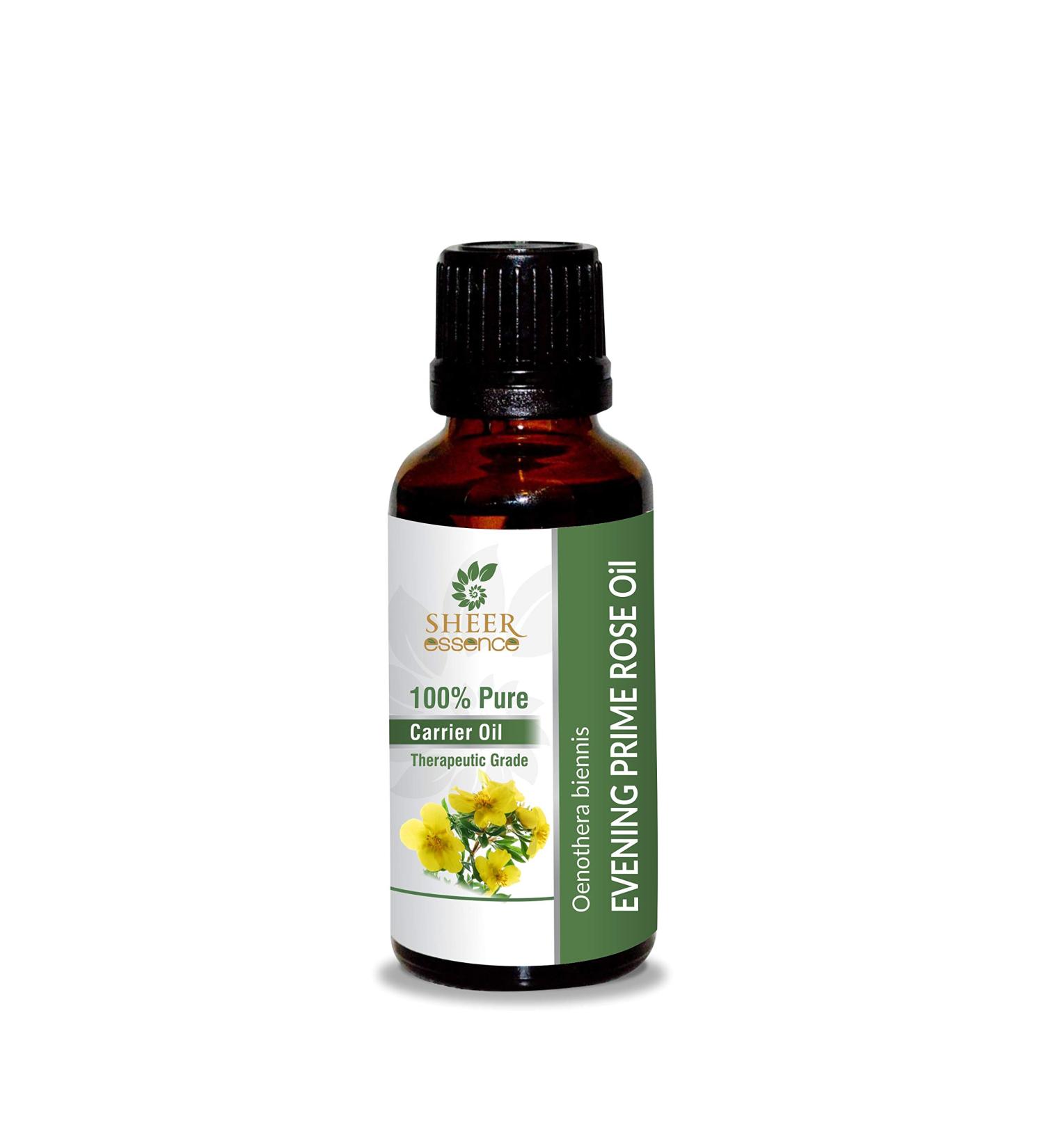 Evening Prime Rose Oil -(Oenothera Biennis)- Carrier Oil 100% Pure Natural Undiluted Uncut Therapeutic Grade Oil 1.69 Fl.OZ 1.69 Fl Oz (Pack of 1)