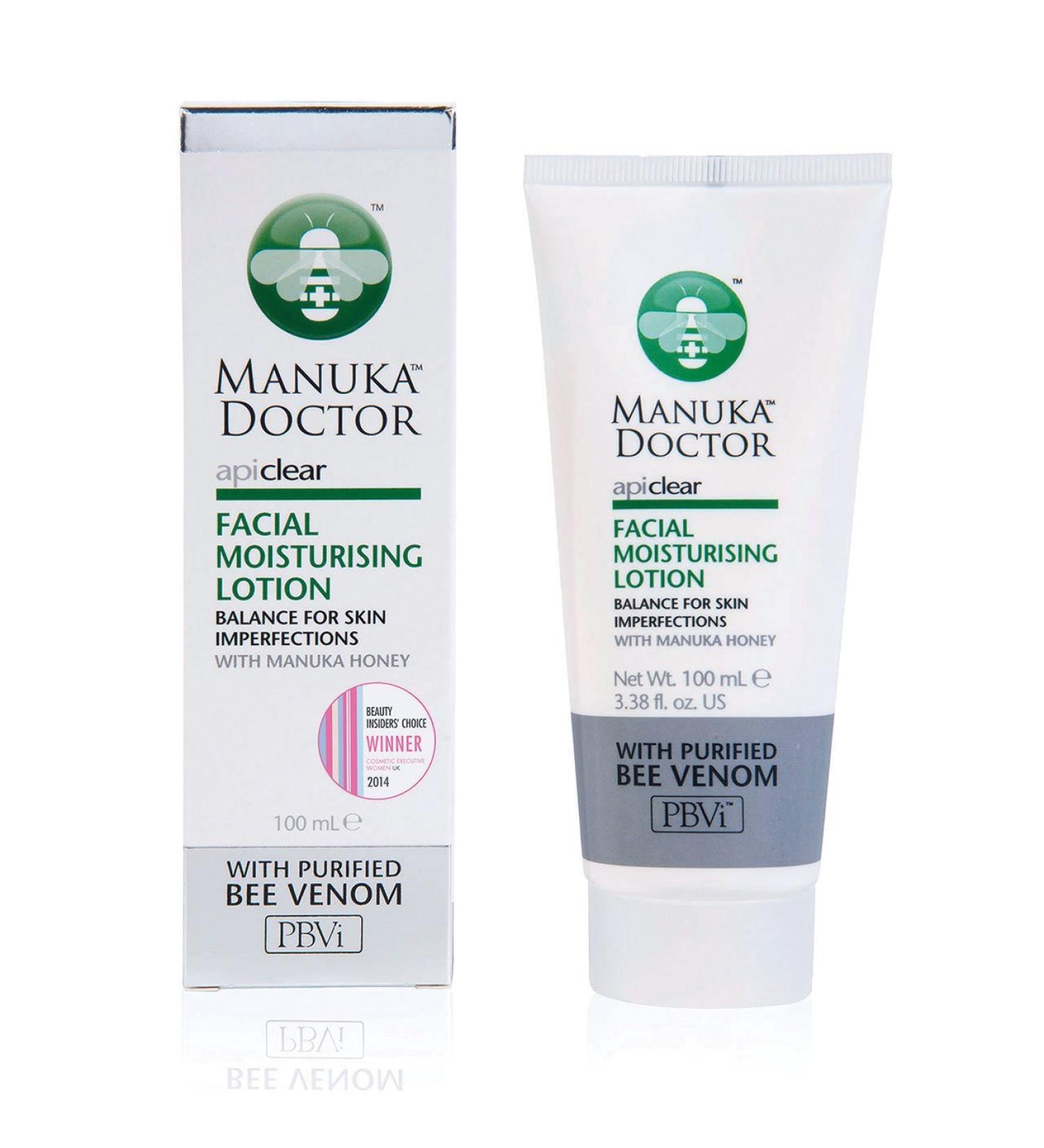 Manuka Doctor ApiClear Facial Moisturising Lotion 100 ml - Buy Online on GoSupps.com