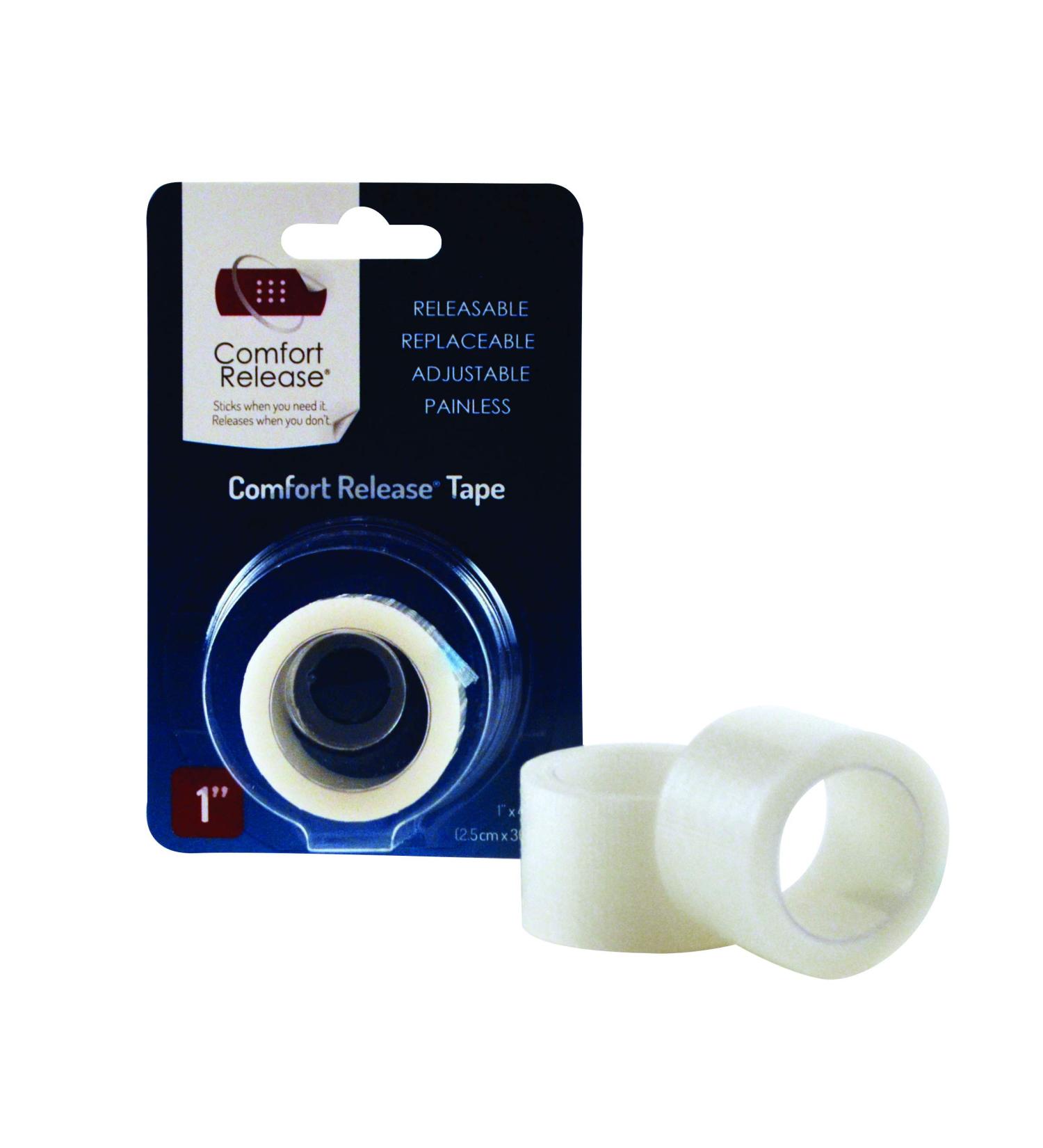 Comfort Release Sensitive Skin Medical Tape 10' - Pack of 2 | Pain-Free Removal | Medically Patented | Wound Care - Buy Online on GoSupps.com