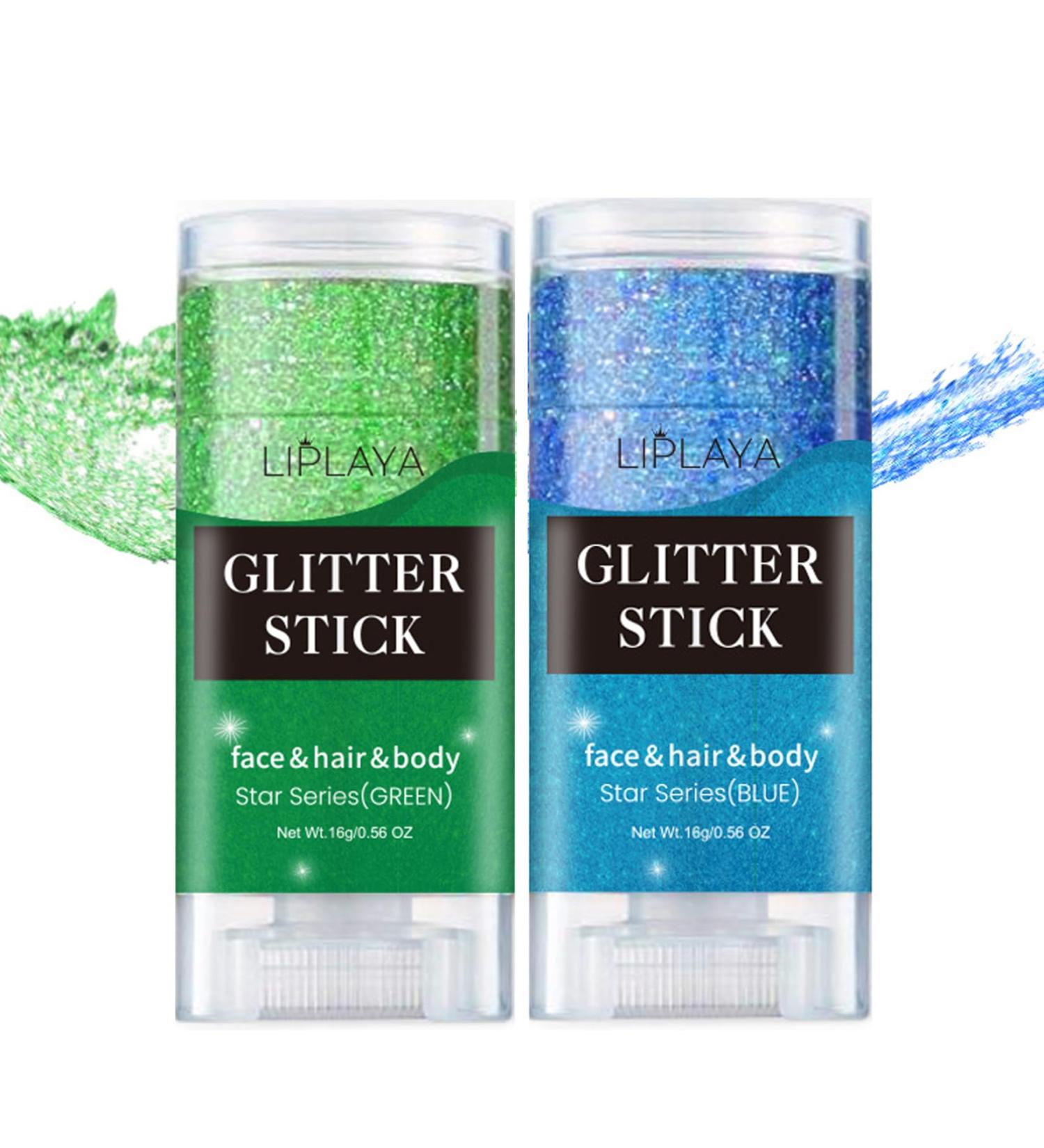  MKNZOME Glitter Body Gel 3 Colors Glitter Liquid Eyeshadow Face Hair Lip Nail Halloween Makeup Accessories - Buy Online on GoSupps.com