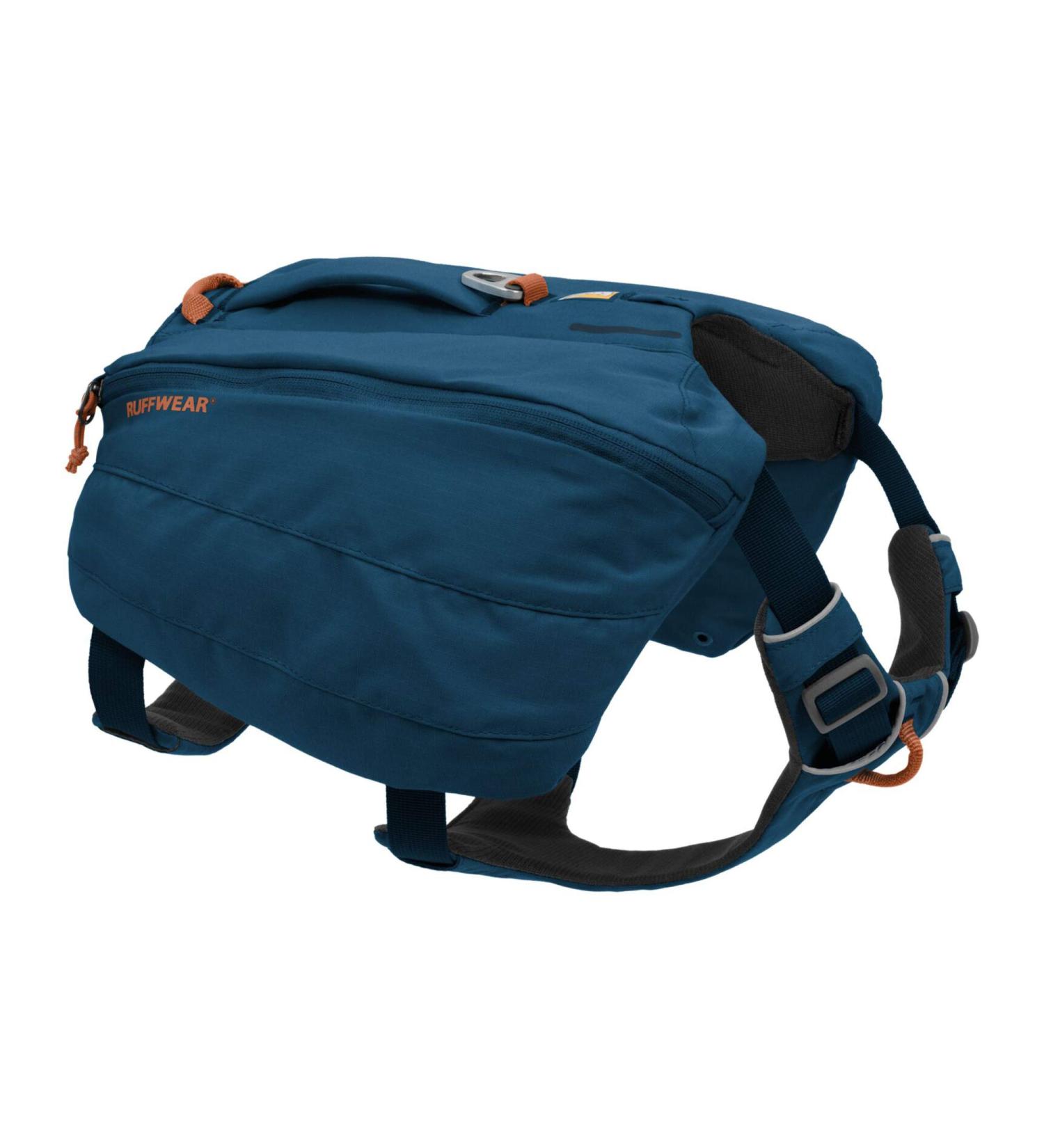 Luffwear Hundred Backpack | Comfortable Saddlebag for Medium Dogs | Front Range Day Pack - Blue Moon Size M - Buy Online on GoSupps.com