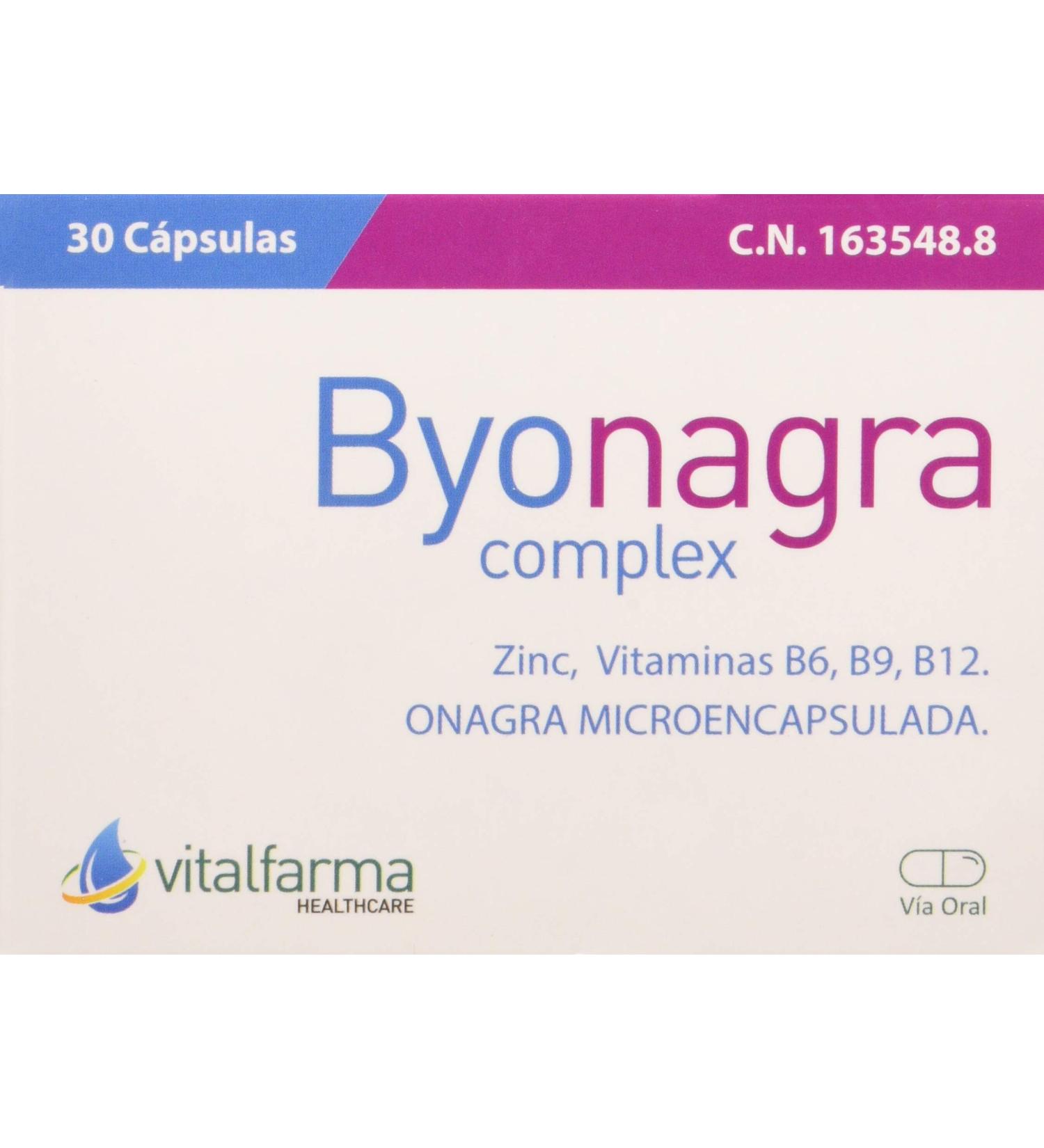  Vitalfarma Vitalfarma Byonagra Complex 30Cap. 120 ml - Buy Online on GoSupps.com