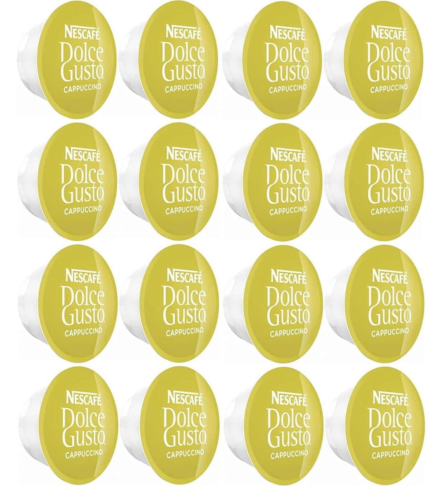 Dolce Gusto 25 x Cappuccino Milk Pods Only (NO COFFEE PODS) Sold Loose - Buy Online on GoSupps.com