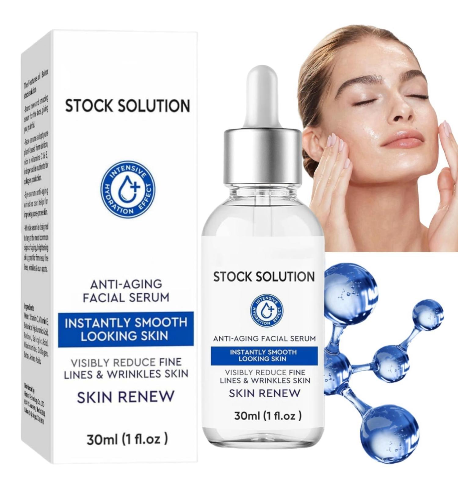 Serum Instant Effect Face Face Serum for Women Plumping Skin Instant Face Tightening Anti Wrinkle Face Cream Hydrating Serum Moisturiser Face Skincare Serum Facial Moisturiser Hydrating Face Cream - Buy Online on GoSupps.com