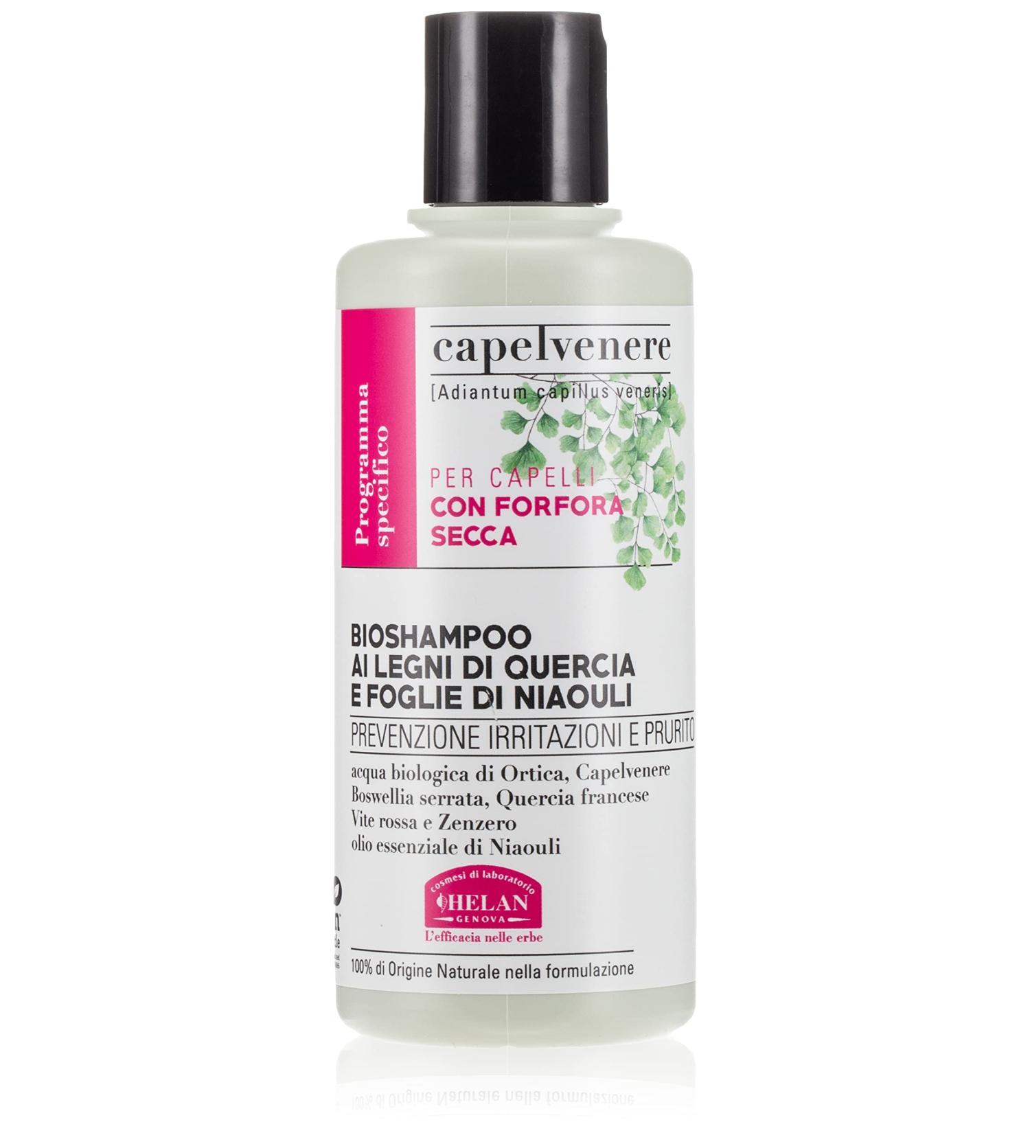 Capelvenere BioShampoo with oak wood and Niaouli leaves 200 ml - Buy Online on GoSupps.com
