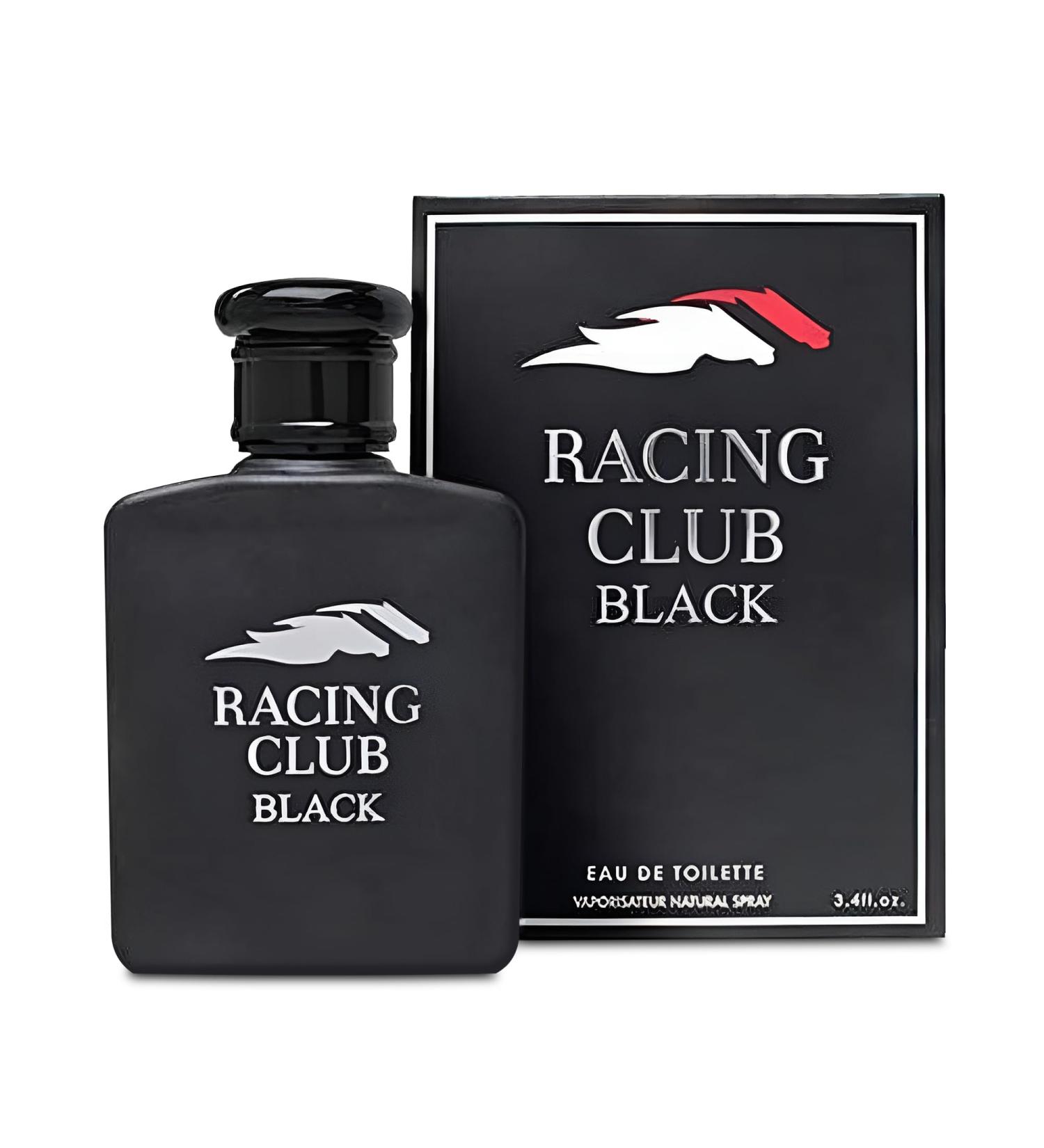 Racing Club Black Men Cologne Fresh Scent Eau De Toilette Spray Fragrance For Men Long-Lasting Cologne Choice For Daily Wear Elegant 100ml Bottle - Buy Online on GoSupps.com