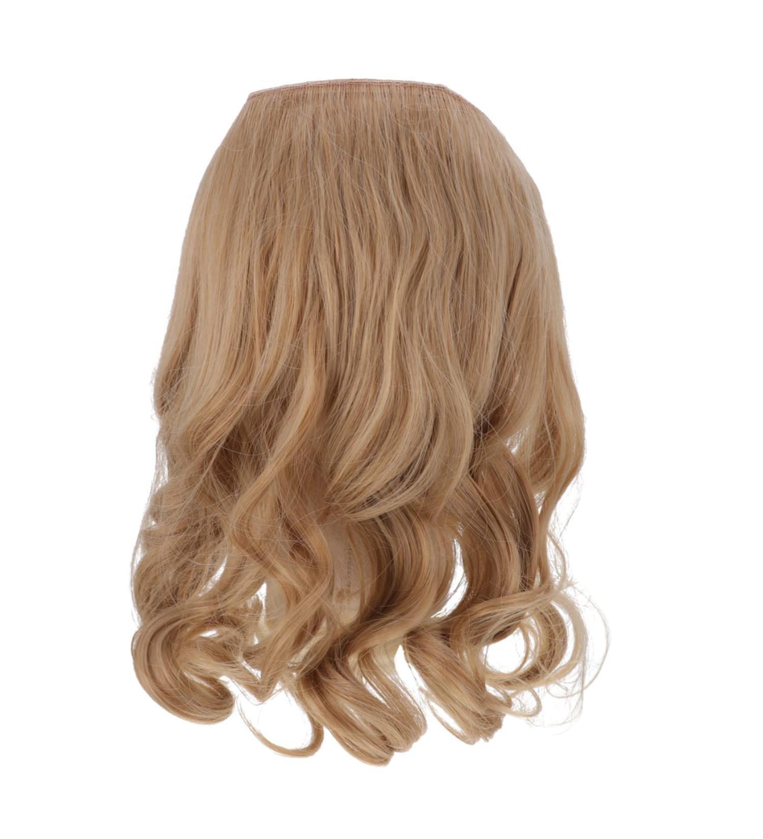 minkissy extension hair clips front lace hair piece hairpin wave hair clips for curls hairpiece wig clip invisible props girl fishing line bangs Hair piece scroll curly wig with bangs 40x16x0.6cm 27/613# - Buy Online on GoSupps.com