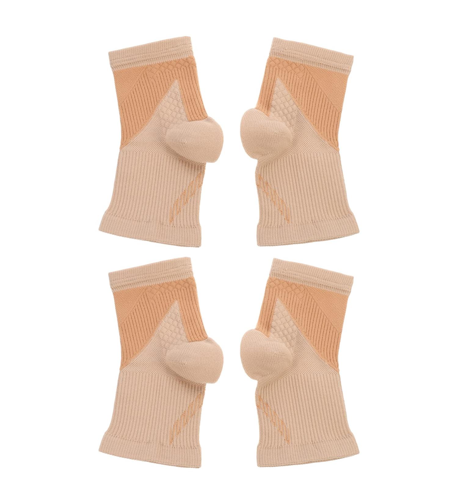 Healifty Ankle Support Socks - 2 Pairs Sprain Proof Sports Ankle Sleeves & Covers - Best Ankle Protectors for Injury Recovery & Protection - Buy Online on GoSupps.com