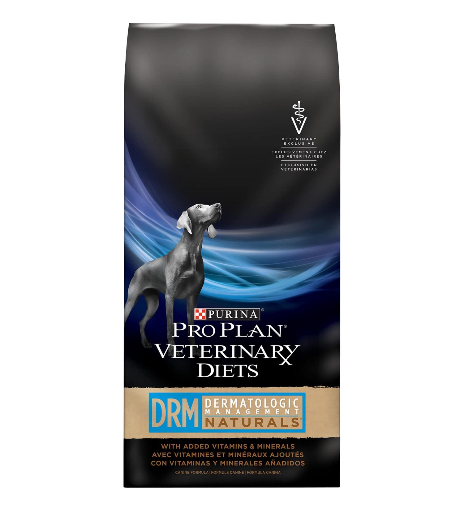 Purina Pro Plan Veterinary Diets DRM Dermatoligic Management Naturals Dry Dog Food 6 lb - Pack of 1 - Buy Online on GoSupps.com