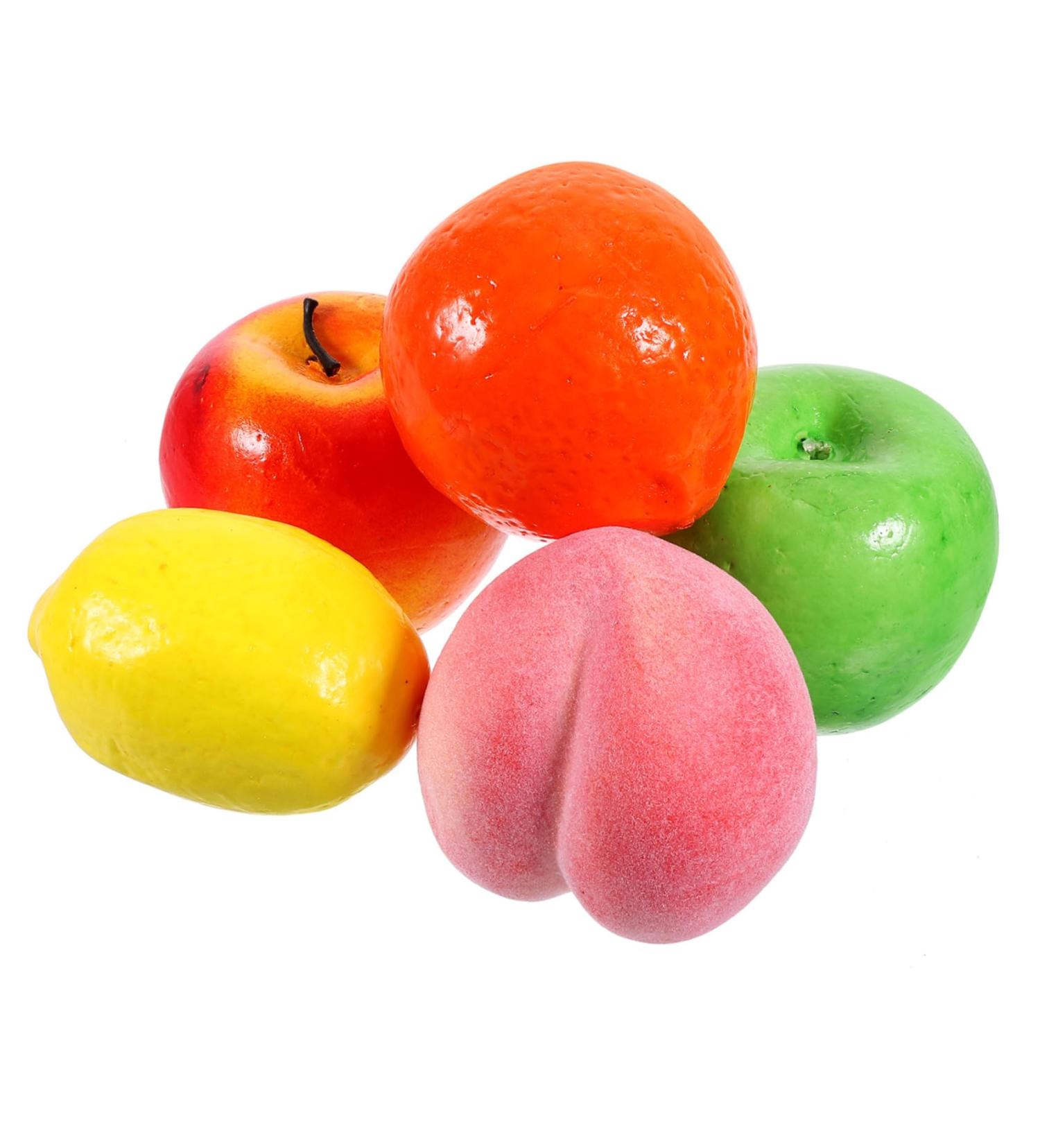 FRCOLOR 20 Pcs Christmas Fruit Candles Orange Decor Artificial Fruit Candles Fruit Figurines Fireplace Decor Lemon Shaped Candles Peach Shaped Candles Mantel Decor Statue Paraffin Indoor - Buy Online on GoSupps.com