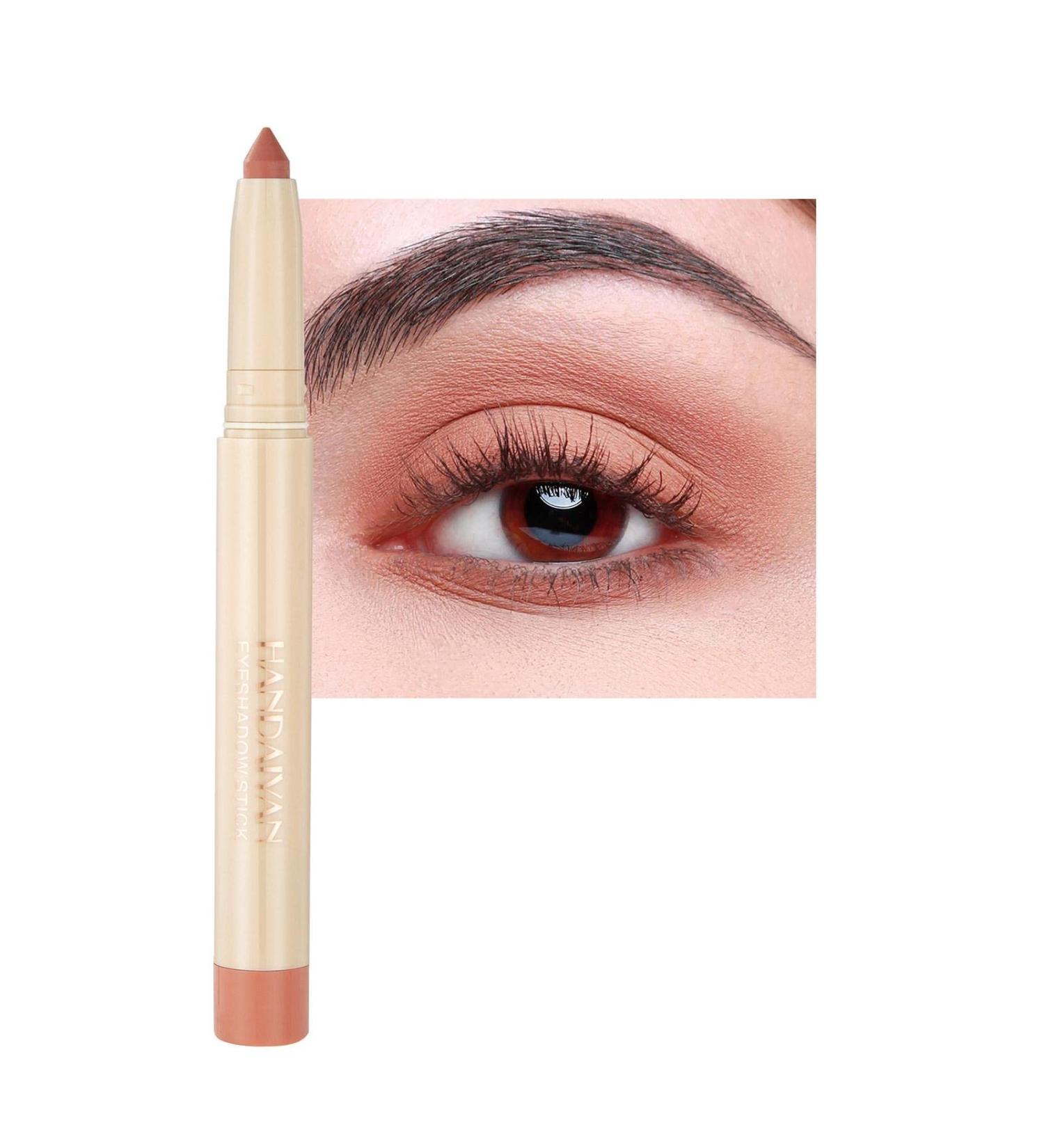 Eye Highlighter Stick | Long Lasting Eyeshadow Stick Eyeshadow Pen with Pencil Sharpener Cream Eye Shadow Stick Makeup Shimmer and Matte Eyeshadow Pencil 19# - Buy Online on GoSupps.com