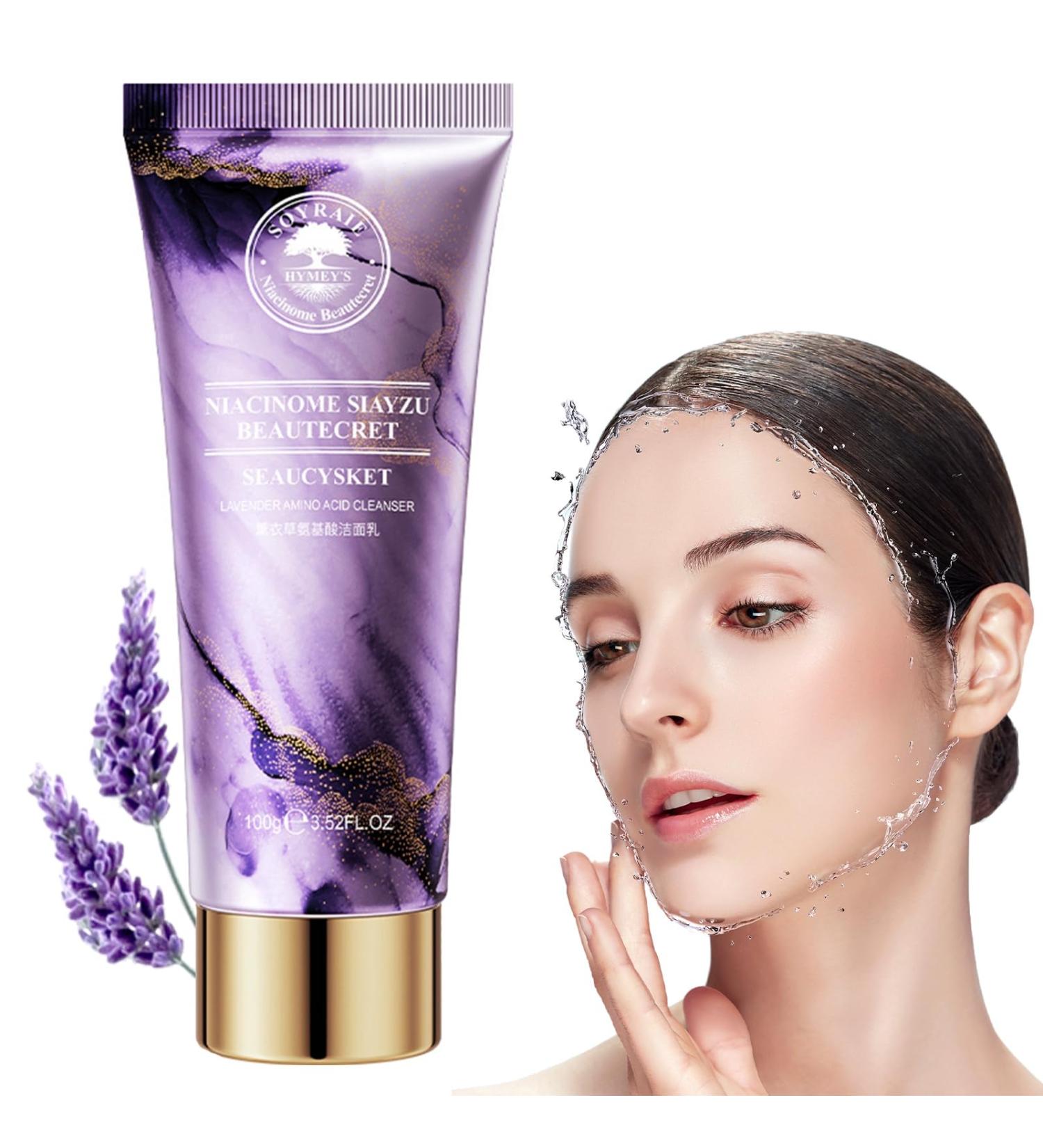 Face Cleansing Cream Wash for Dry & Sensitive Skin (100 ml) Sensitive Exfoliating Gentle and Caring Face Wash Cleanser - Buy Online on GoSupps.com