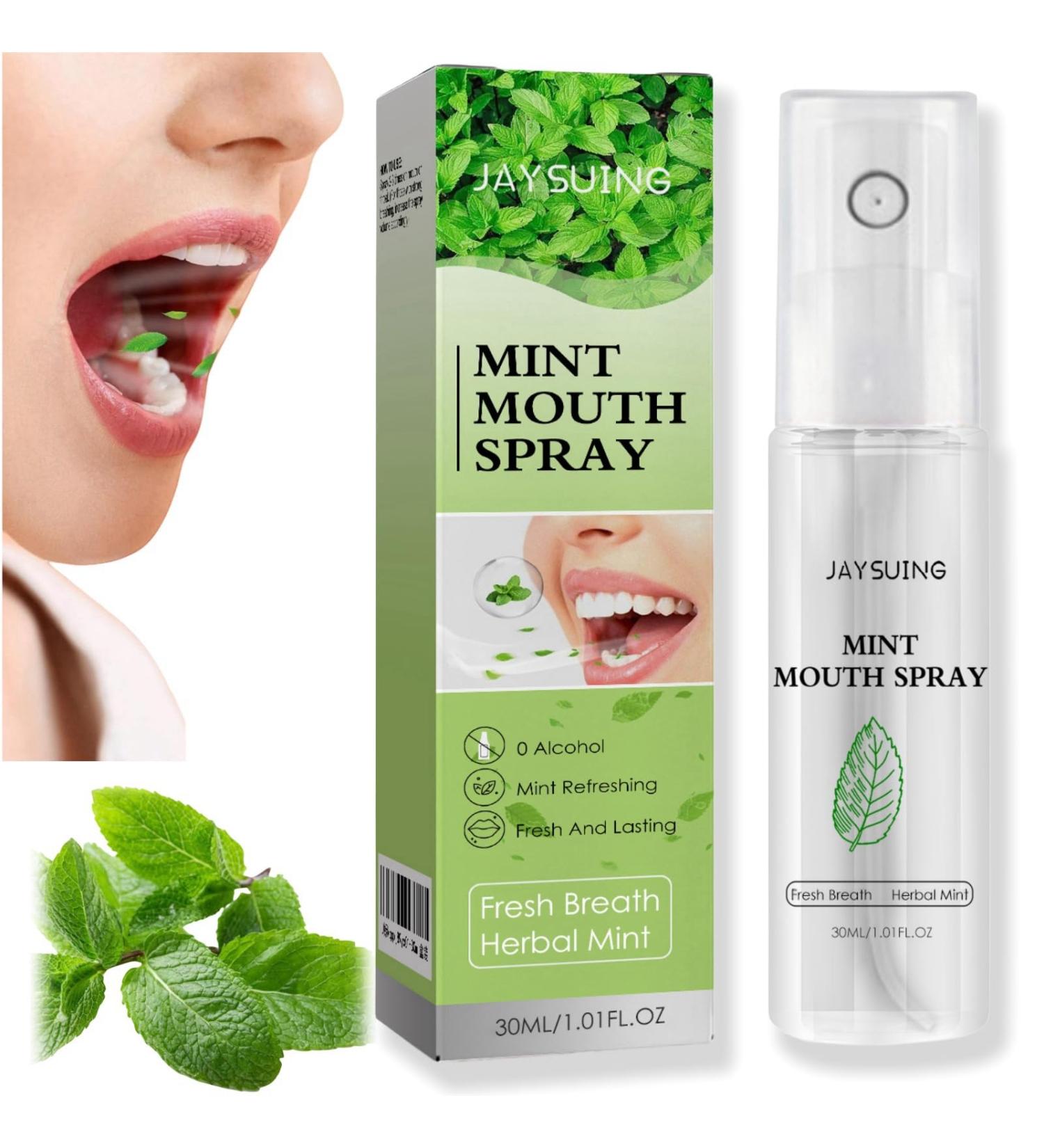 Fresh Breath Essence Breath Freshener Bad Breath Treatment Mouthwash for Bad Breath Breath Freshening Sprays Long Lasting Breath Spray Mint for Mouth Freshener Refreshing Mouth Spray Freshener - Buy Online on GoSupps.com