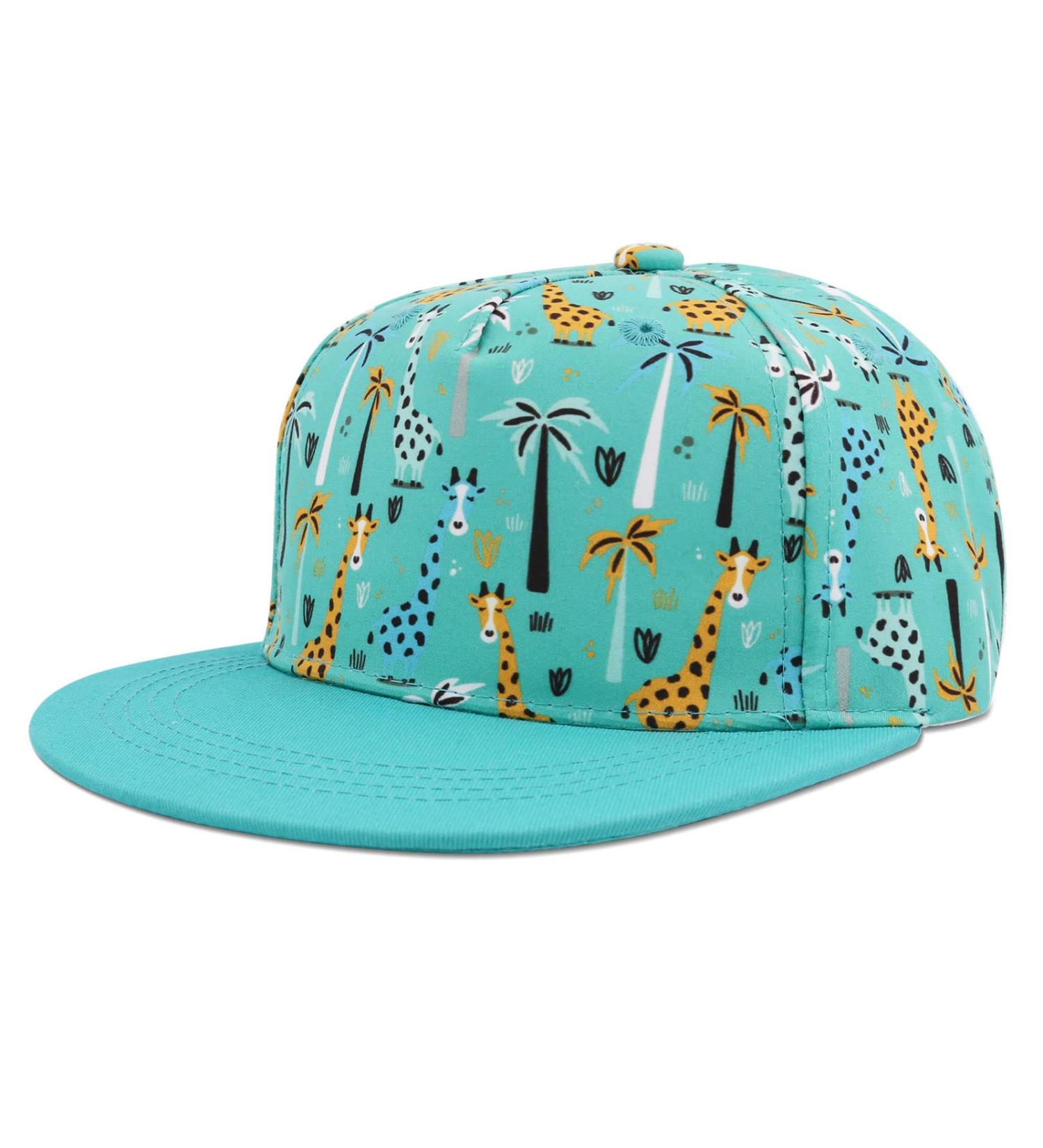 Seyufn Children's Baseball Cap - Cute Giraffe Pattern for Boys & Girls (Ages 1-2) | Flat Clamp Sport Hat - Buy Online on GoSupps.com