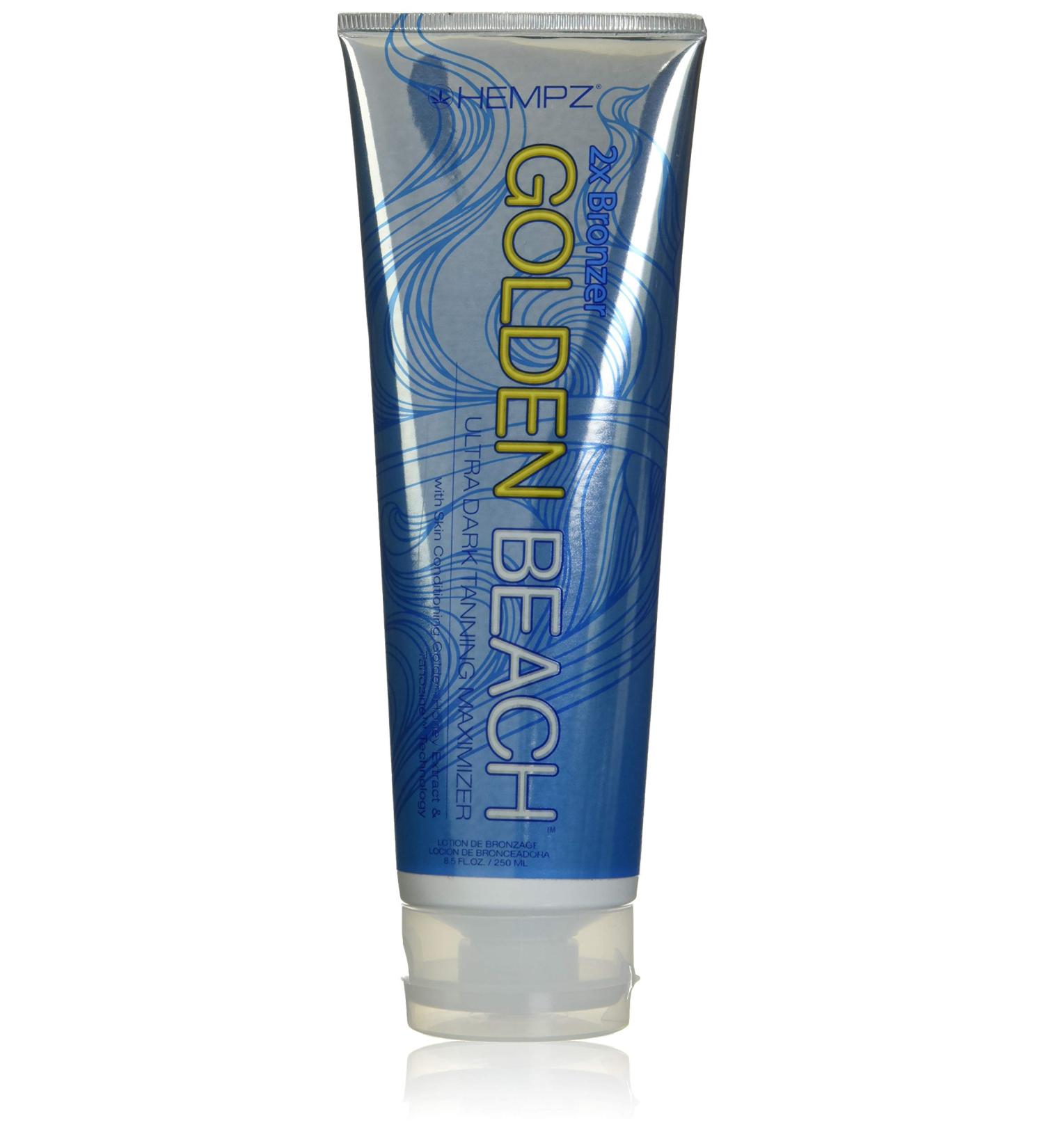 Hempz Golden Beach Dual Action Bronzer - Island Mango 8.5 Fl Oz | Best International Shipping - Buy Online on GoSupps.com