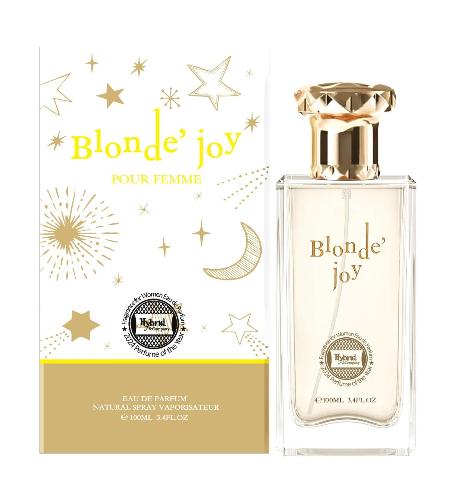 Hybrid & Company Women Blonde Joy Pour Femme Eau De Parfum Vaporisateur Natural Spray 3.4 Fl Oz - Buy Online on GoSupps.com