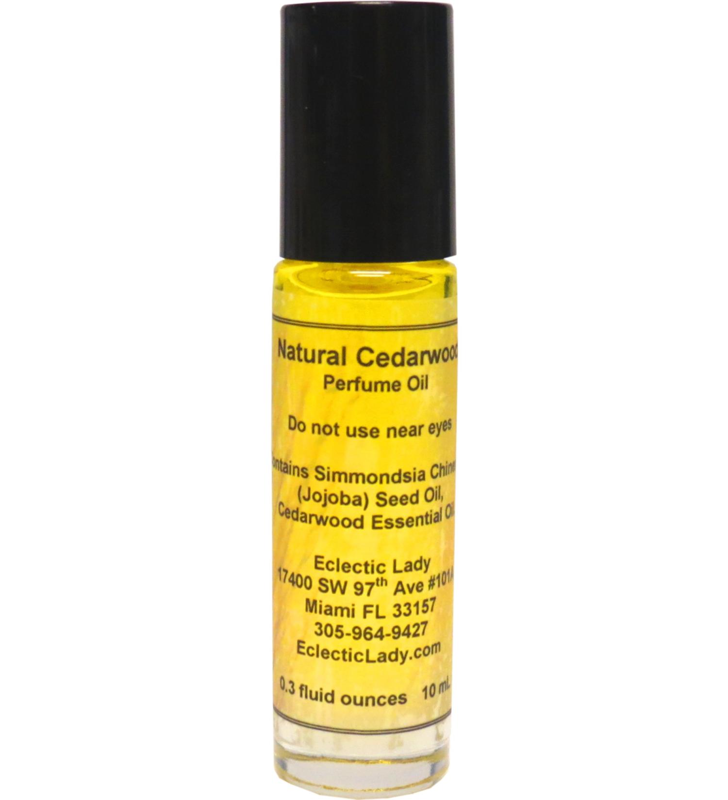 Eclectic Lady All Natural Cedarwood Perfume Oil 0.3 Oz Portable Roll-On Fragrance with Long-Lasting Scent Delightful Essential Oils and Jojoba Oil For Daily Use 0.3 Fl Oz (Pack of 1) - Buy Online on GoSupps.com