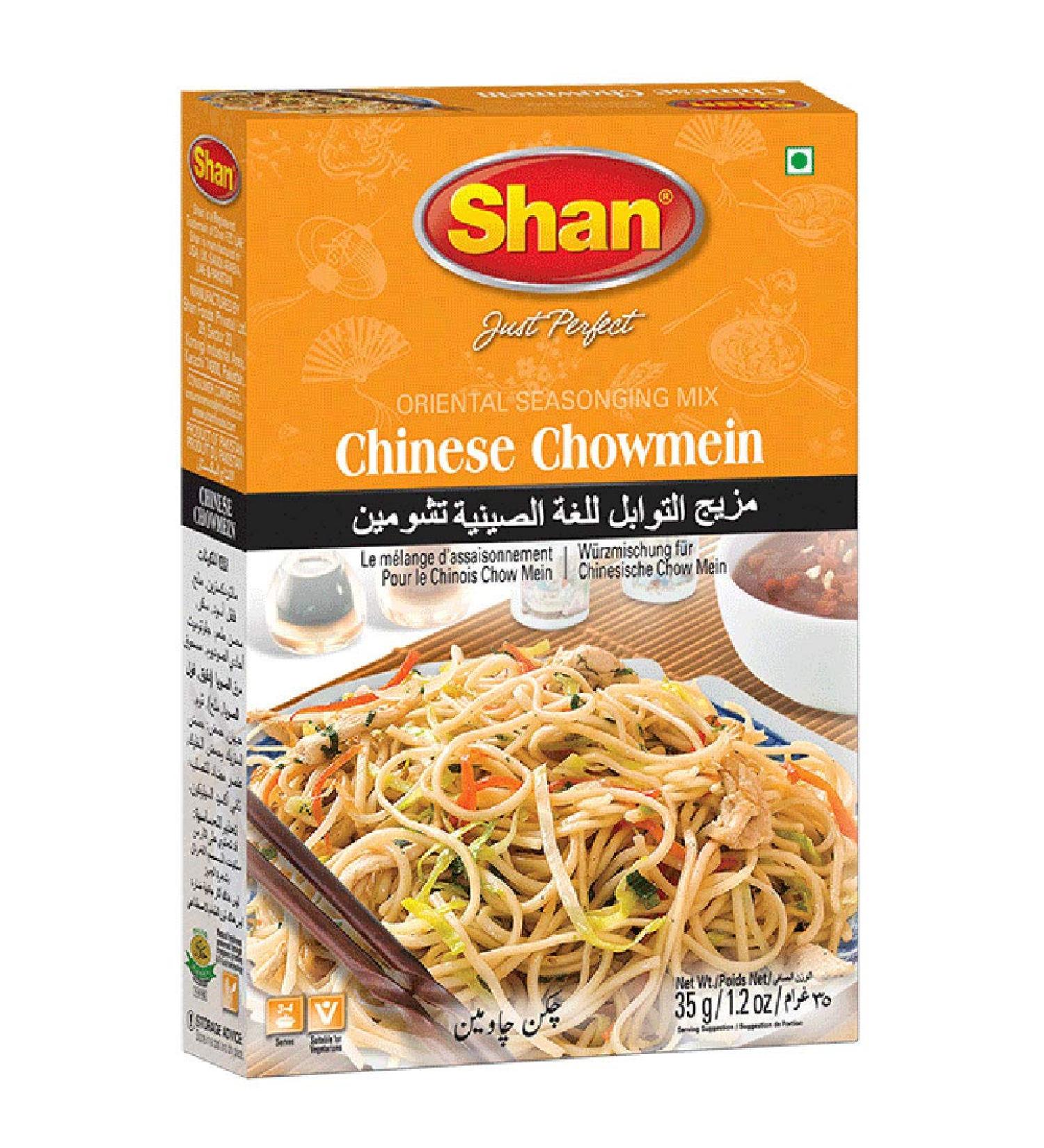 Shan Chinese Chowmein 40g - Authentic Chinese Noodles Mix - Buy Online on GoSupps.com