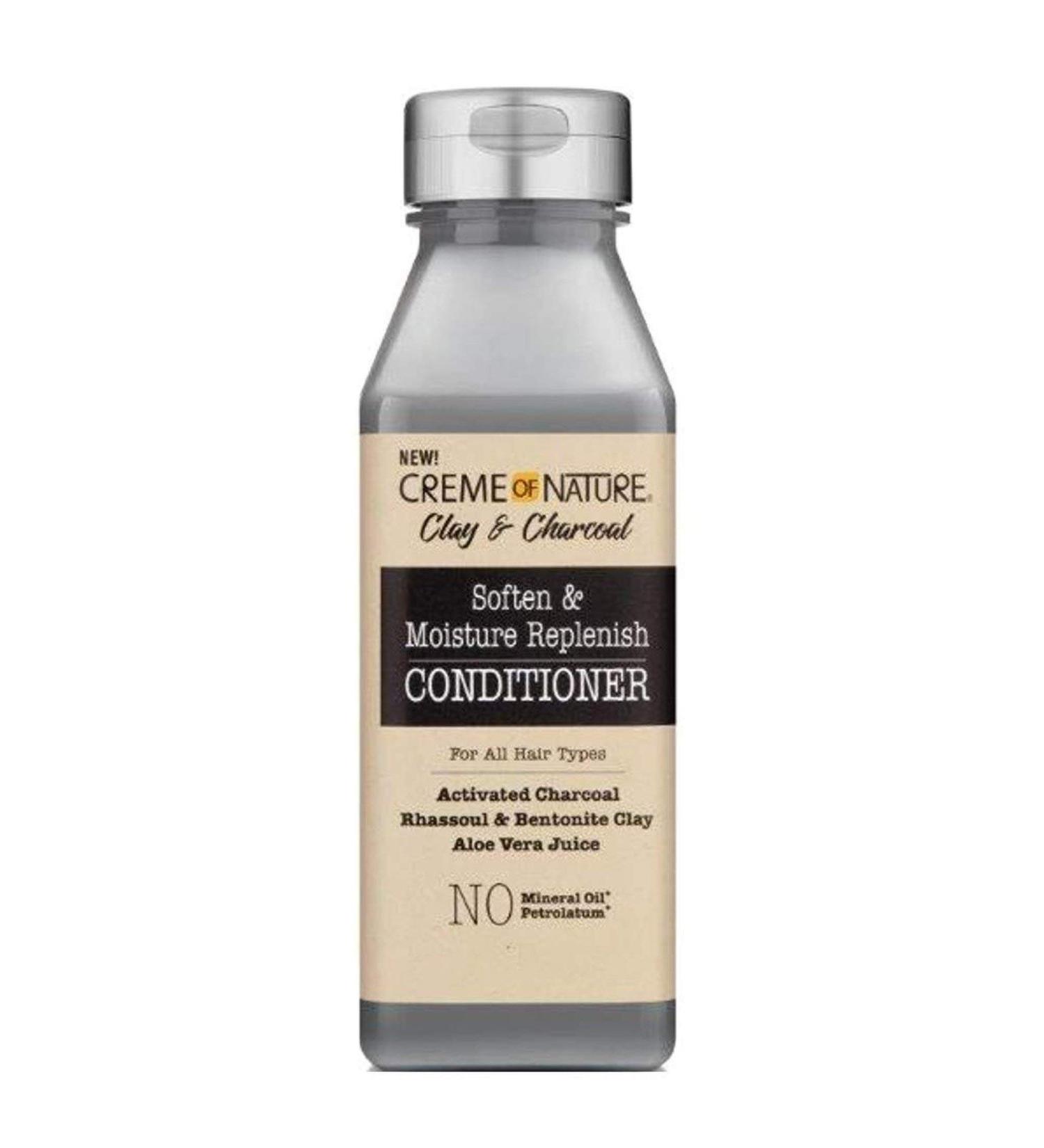 Creme of Nature Clay & Charcoal Soften & Moisture Replenish Conditioner 355ml