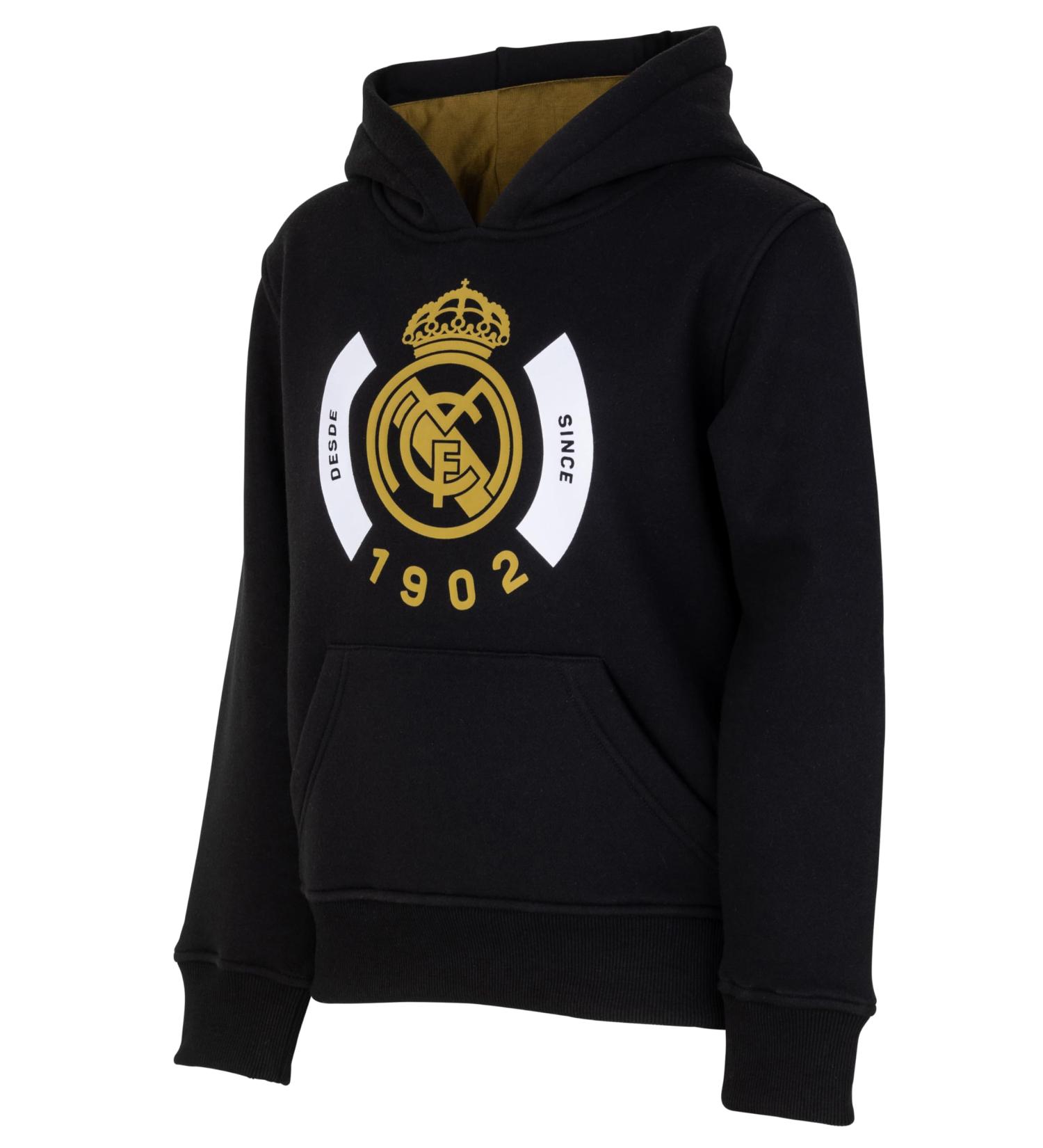 Real Madrid Hoodie Official Collection 14 Years Black