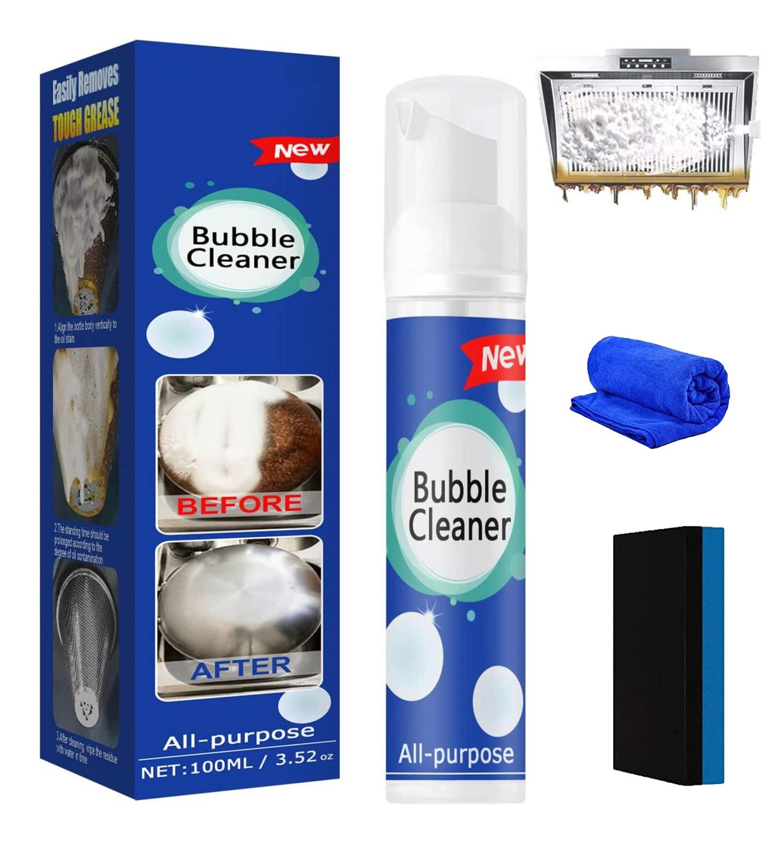 All Purpose Rinse Cleaning Spray All-purpose Rinse-free Cleaning Spray Bubble Cleaner Beedac Bubble Cleaner Kitchen Deep Cleaning Spray (100ML) - Buy Online on GoSupps.com