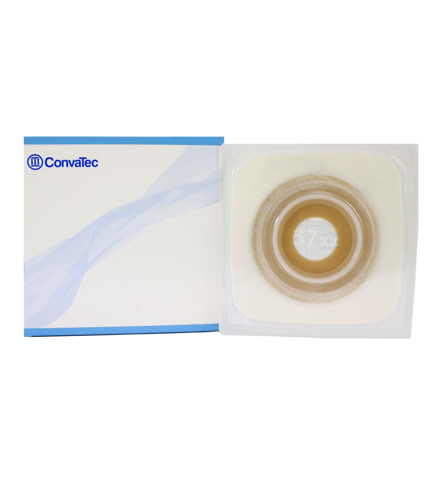 Convatec 411805 Stomahesive Skin Barrier - 2 1/4" Flange - 1 1/4" - 1 3/4" Stoma - Large- Box of 10