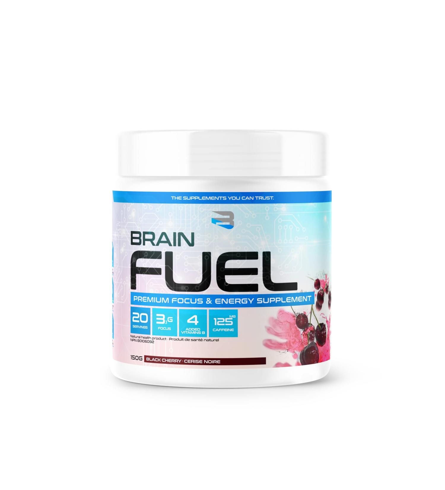 Brain Fuel Believe Supplements (20 servings) (Black Cherry) - Buy Online on GoSupps.com