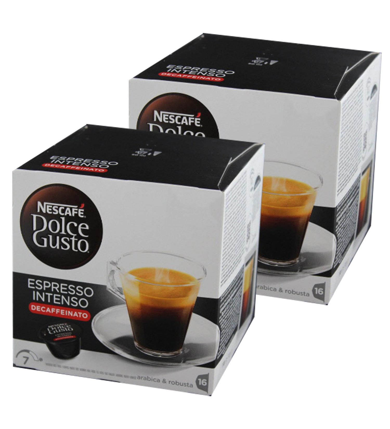 Nescafe Nescafe Dolce Gusto Espresso Intense Decaffeinated Decaffeinated Espresso Capsules - 32 Capsules