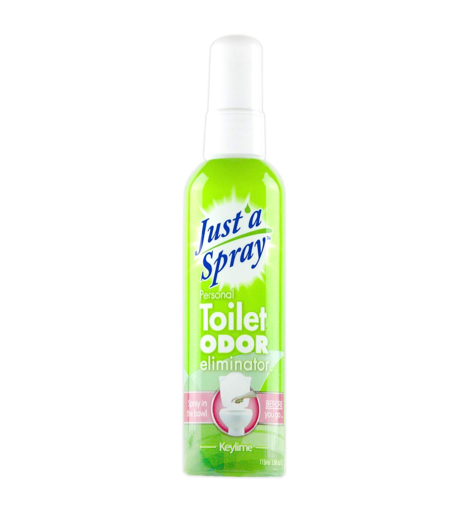 Just a Spray Key Lime 115 ml - Home & Office Poop Spray Before You Go Toilet Odor Eliminator - Bathroom Deodorizer Just One Spray Toilet Freshener Safe for Septic - Buy Online on GoSupps.com