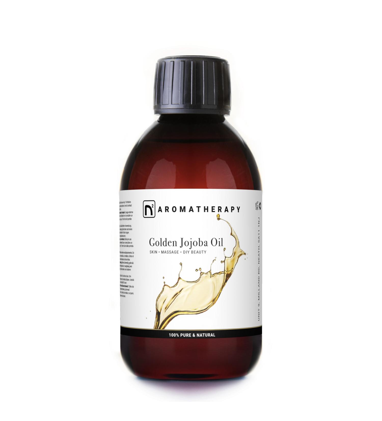 n2 Aromatherapy Jojoba Oil 225 ml for Hair Face Beard Body Skin Massage Cosmetics - Buy Online on GoSupps.com