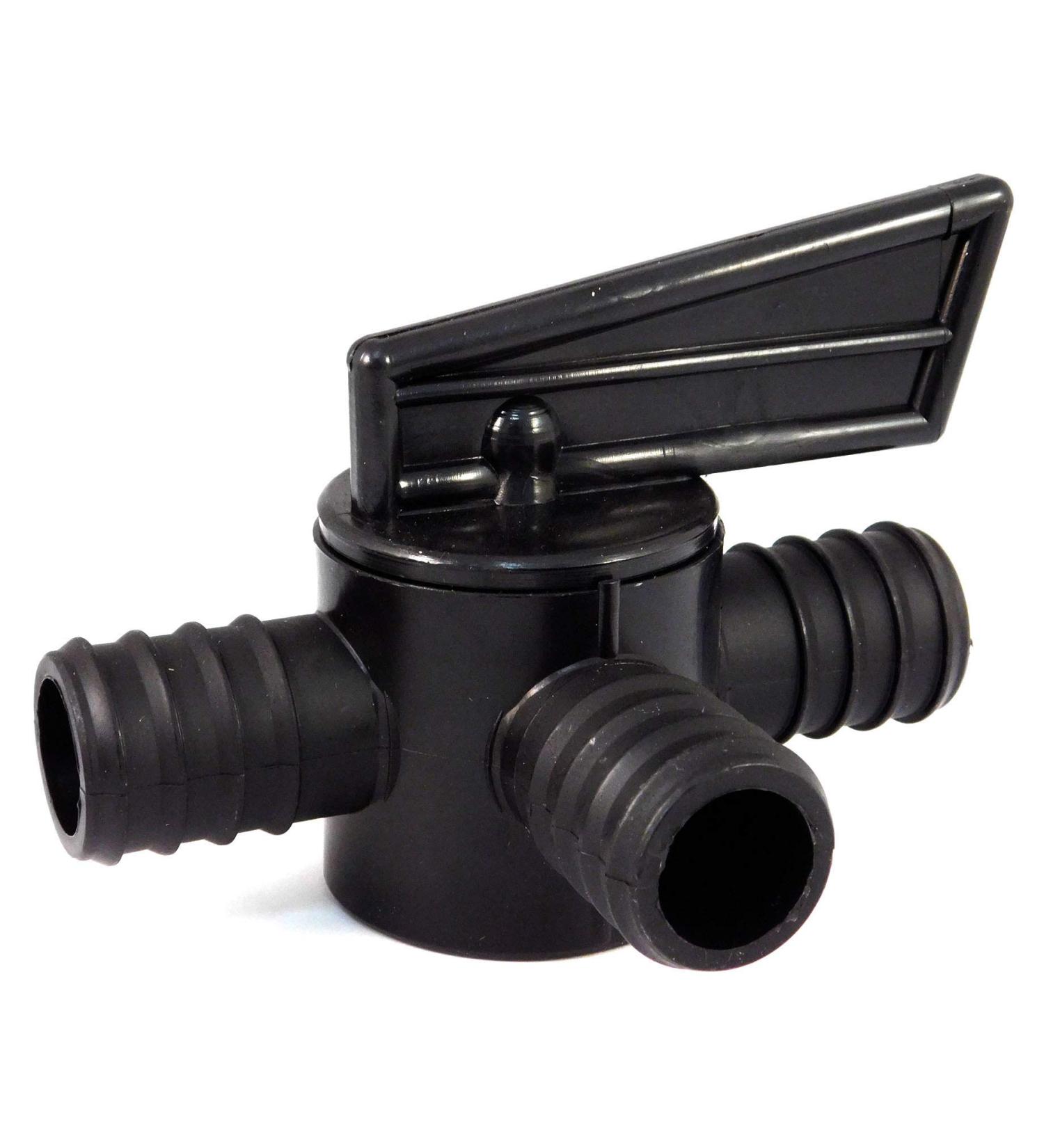 Aquacadabra Inline Flow T-Tap - for 1" inch Flexible Hosing