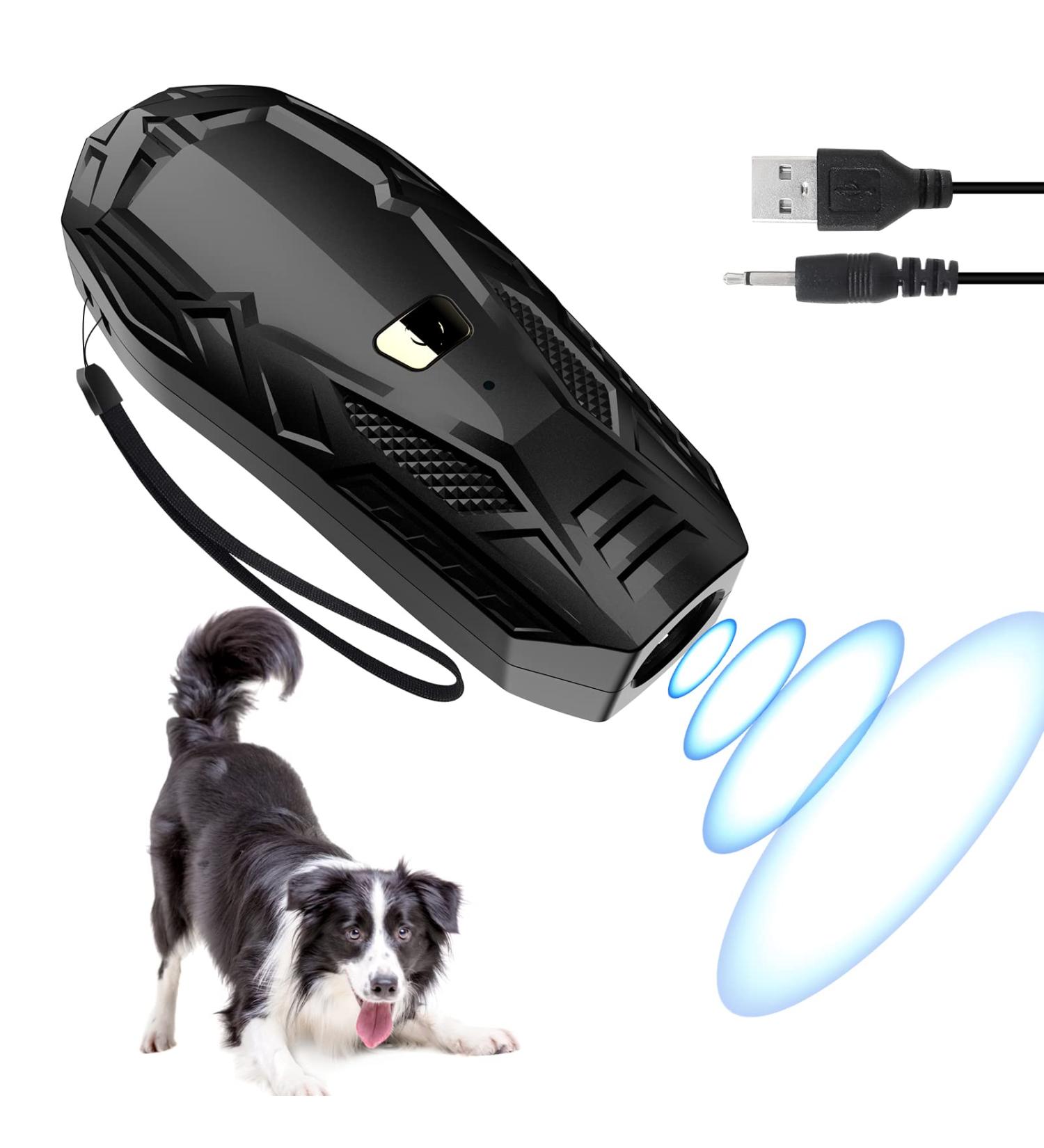 Antibell Ultrasound Anti-Bark Device for Dogs | Stop Barking Indoors & Outdoors | Effective for Small & Large Dogs - Buy Online on GoSupps.com