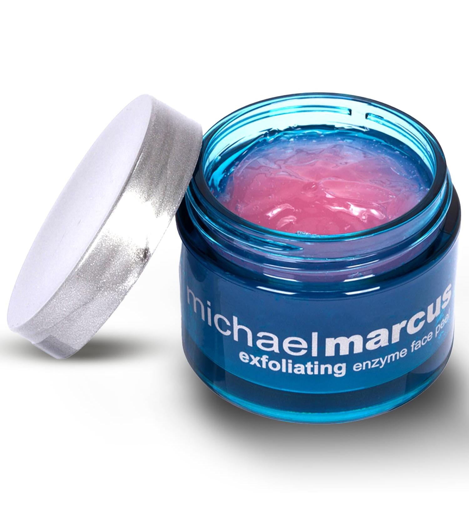 Michael Marcus Exfoliating Enzyme Peel - Papaya Pineapple & Pumpkin - Hydrating & Soothing - Targets Fine Lines & Wrinkles - Plant Based Skincare (1.7oz - Buy Online on GoSupps.com