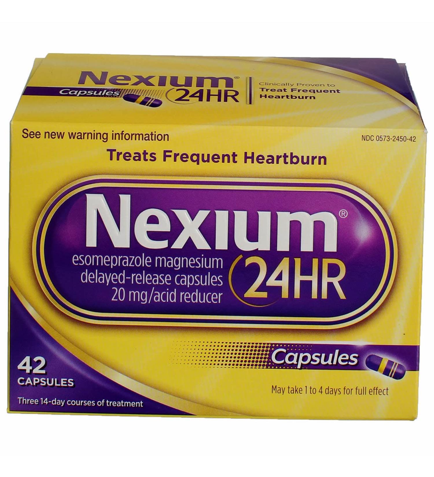 Buy Nexium 24HR Capsules 42 ea (Pack of 3) - Fast International Shipping & Best Prices - Buy Online on GoSupps.com