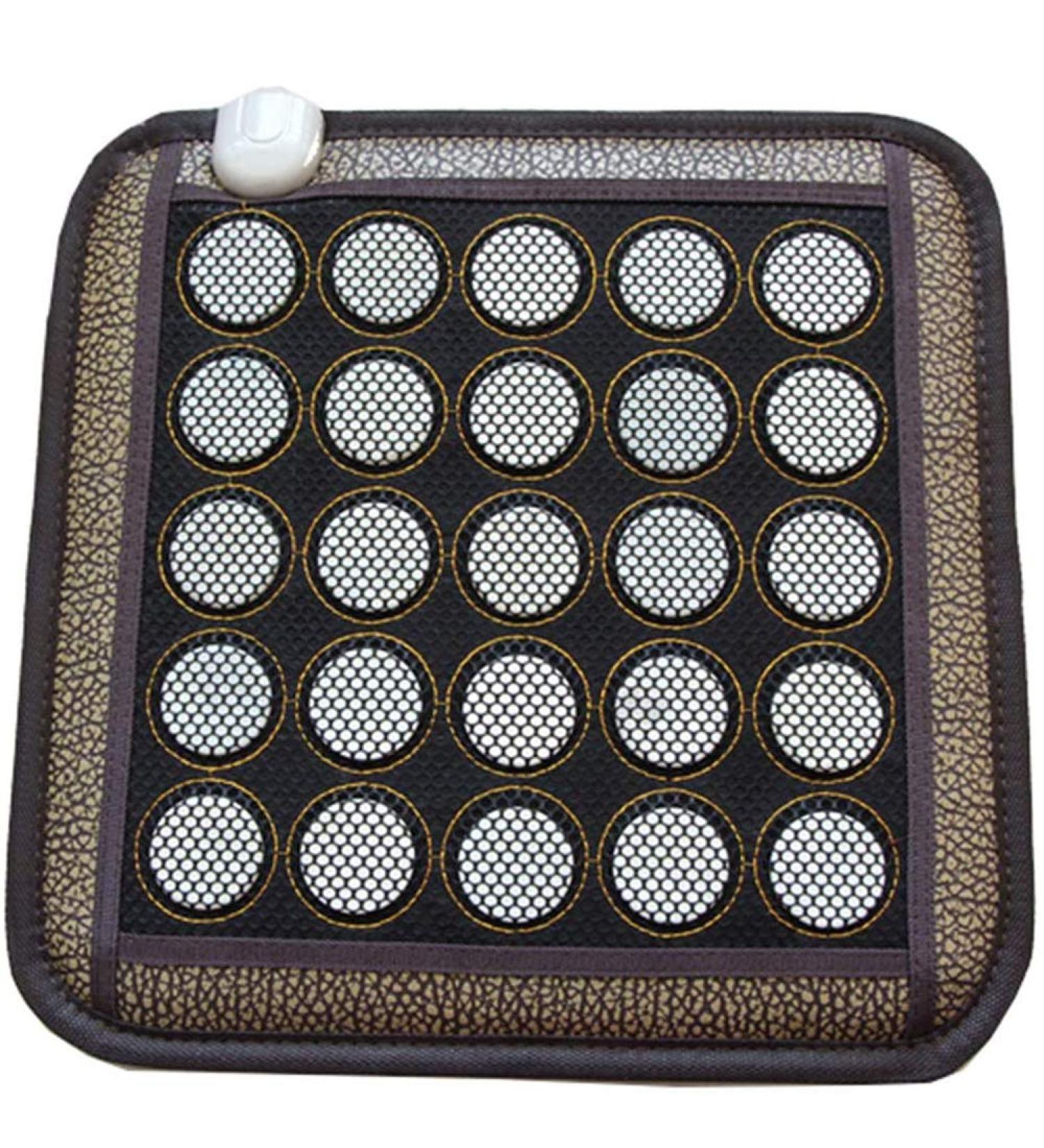 Shop Natural Jade Heating Pillows - Infrared Muscle & Joint Relief | 45x45 cm Electric Physiotherapy Comfort - Buy Online on GoSupps.com