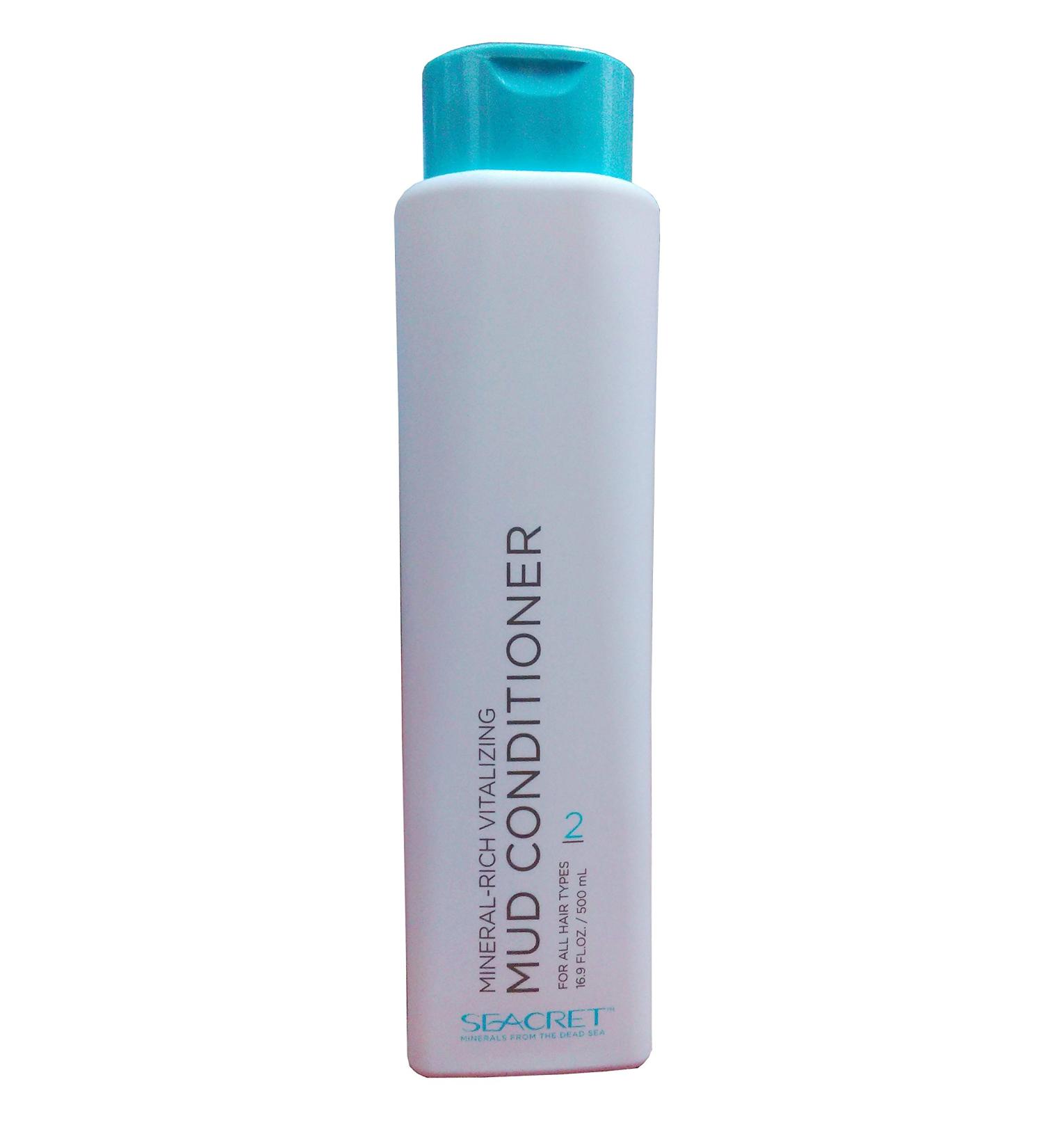 SEACRET Hair Conditioner - HydraMud Vitalize Mud Conditioner with Dead Sea Minerals & Argan Oil