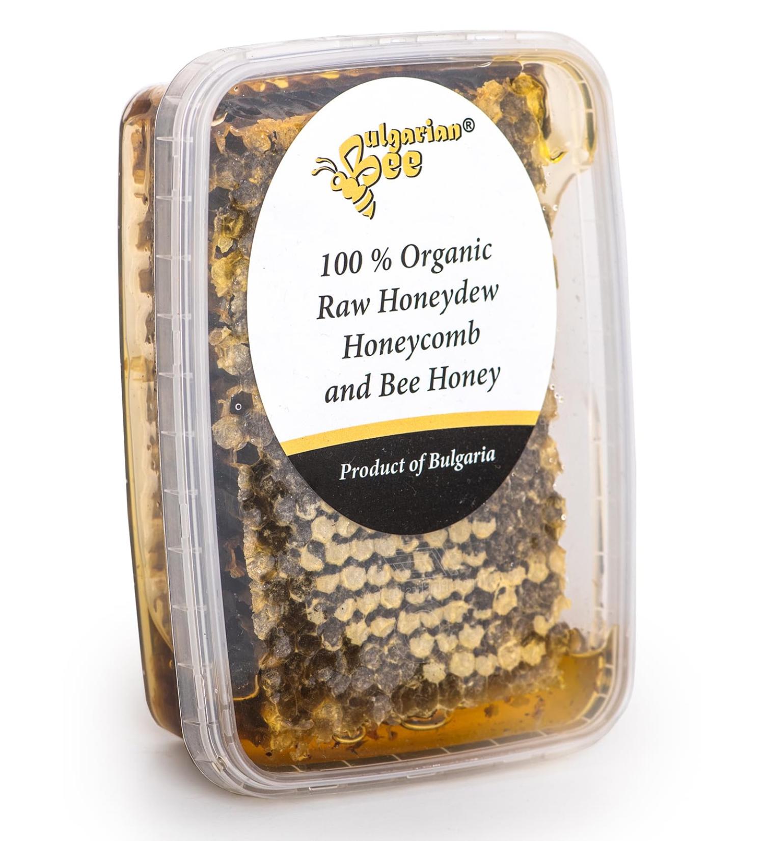 Organic Raw Black Honeydew Honeycomb Natural Pure Fresh Directly from The hive Handmade Absolutely Real Product (300) - Buy Online on GoSupps.com