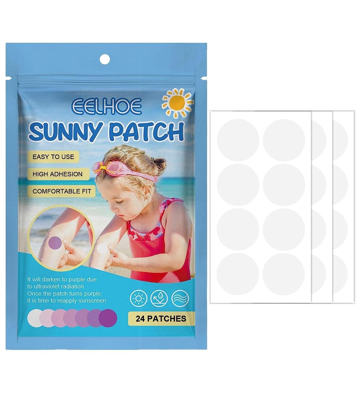 120pcs UV Sun Stickers | Sunscreen Reapply Stickers | UV Detection Patches for Face & Body - Shop Now! - Buy Online on GoSupps.com