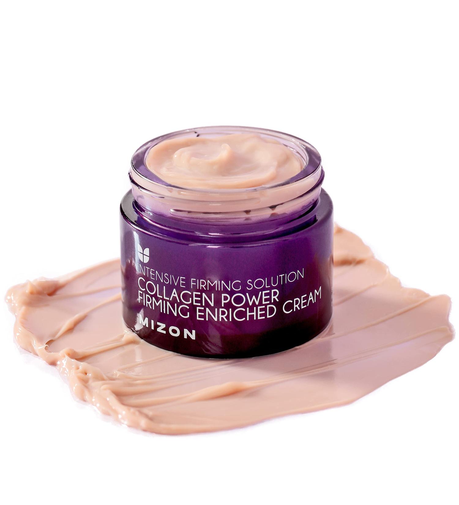 MIZON Collagen Power Firming Enriched Cream - Korean Skincare for Wrinkle Care and Anti-Aging (1.69 FL oz) - Buy Online on GoSupps.com