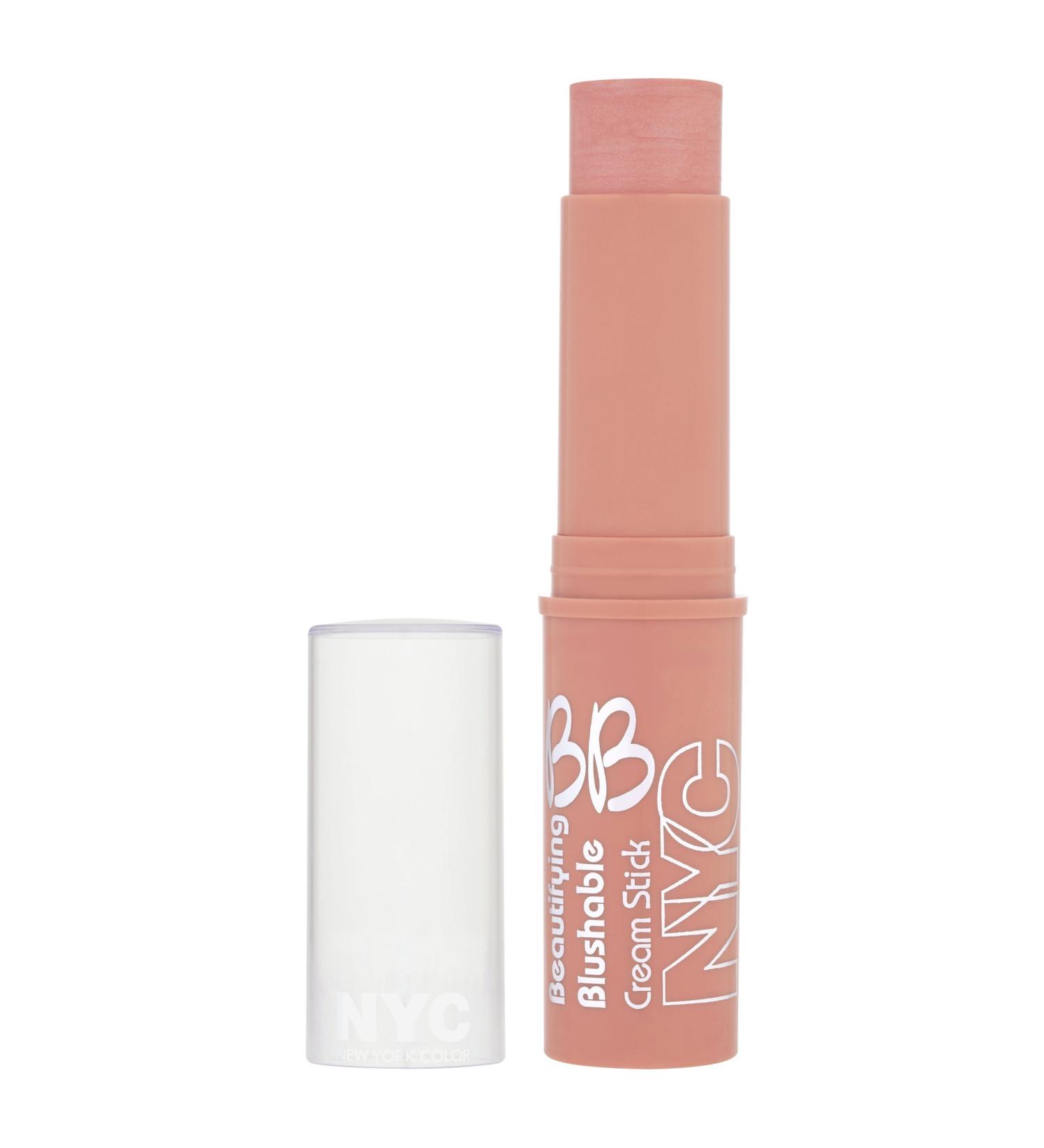 NYC Blush stick Cream To Powder Never Sleeping Pink
