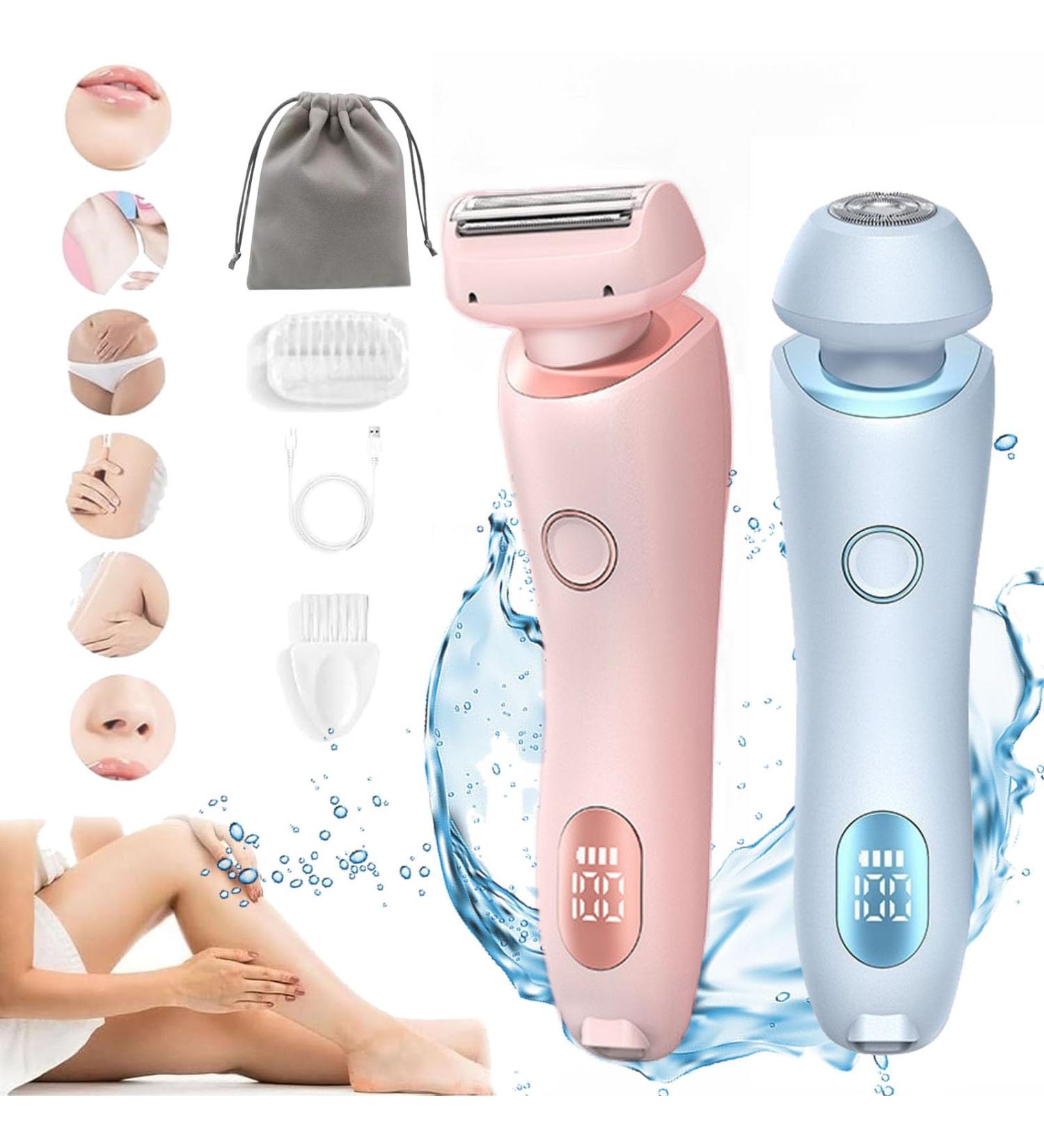Duskofficial Razor The Glide Pro 3.0 Dusk Official Electric Razor Dusk Official Shaver Wet and Dry for Leg Arm Underarm Pubic Area (2pcs) - Buy Online on GoSupps.com