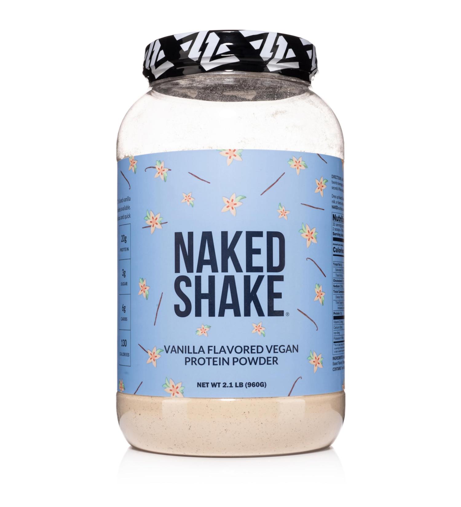 NAKED Shake - Vanilla Protein Powder - Plant Based Protein Shake with Mct Oil Gluten-Free Soy-Free No Gmos Or Artificial Sweeteners - 30 Servings Vanilla 2.1 Pound (Pack of 1) - Buy Online on GoSupps.com