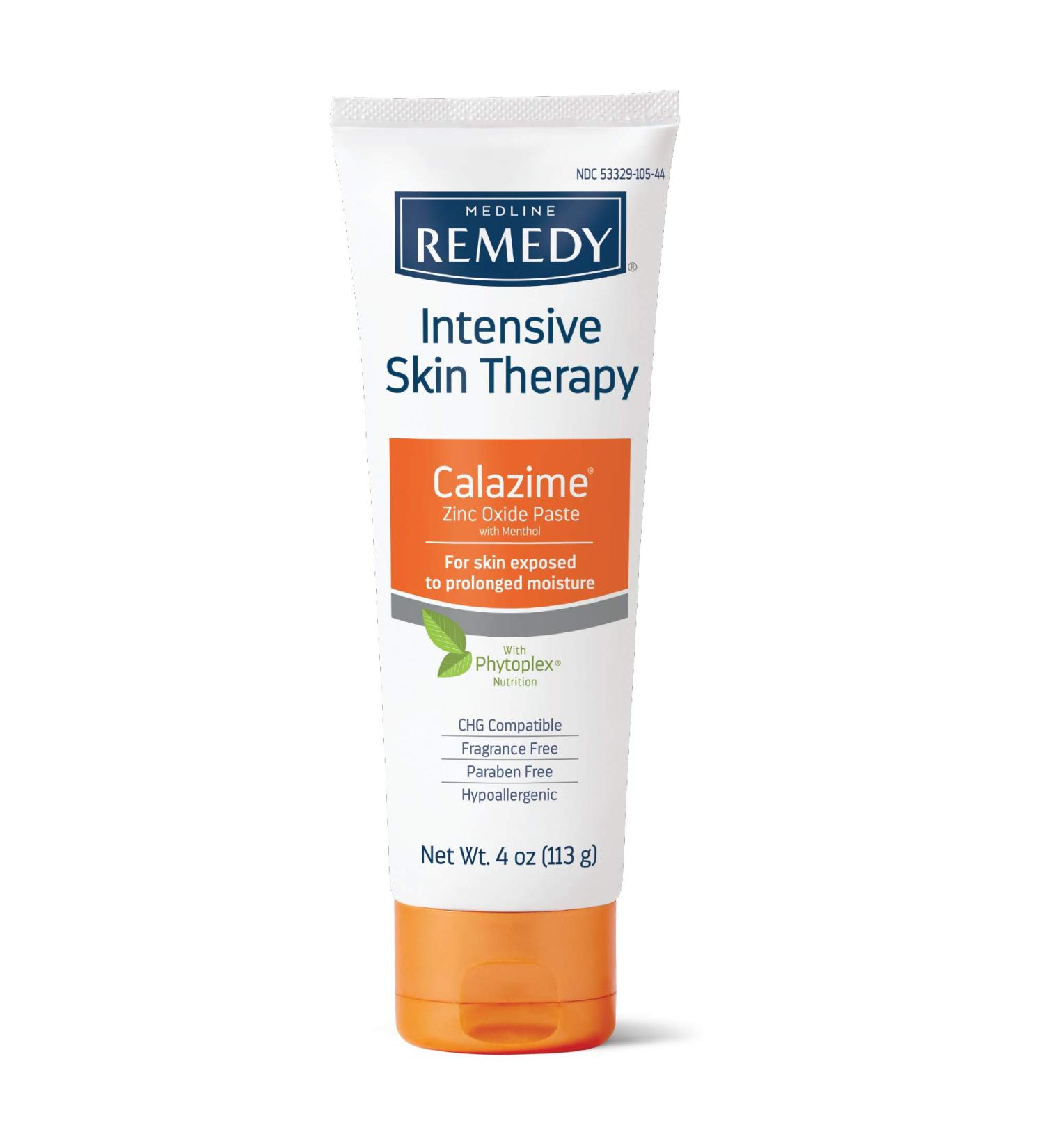Medline Remedy Phytoplex Calazime Skin Protectant Cream 4oz - Fragrance & Paraben Free - Intensive Skin Therapy - Pack of 1 - Buy Online on GoSupps.com