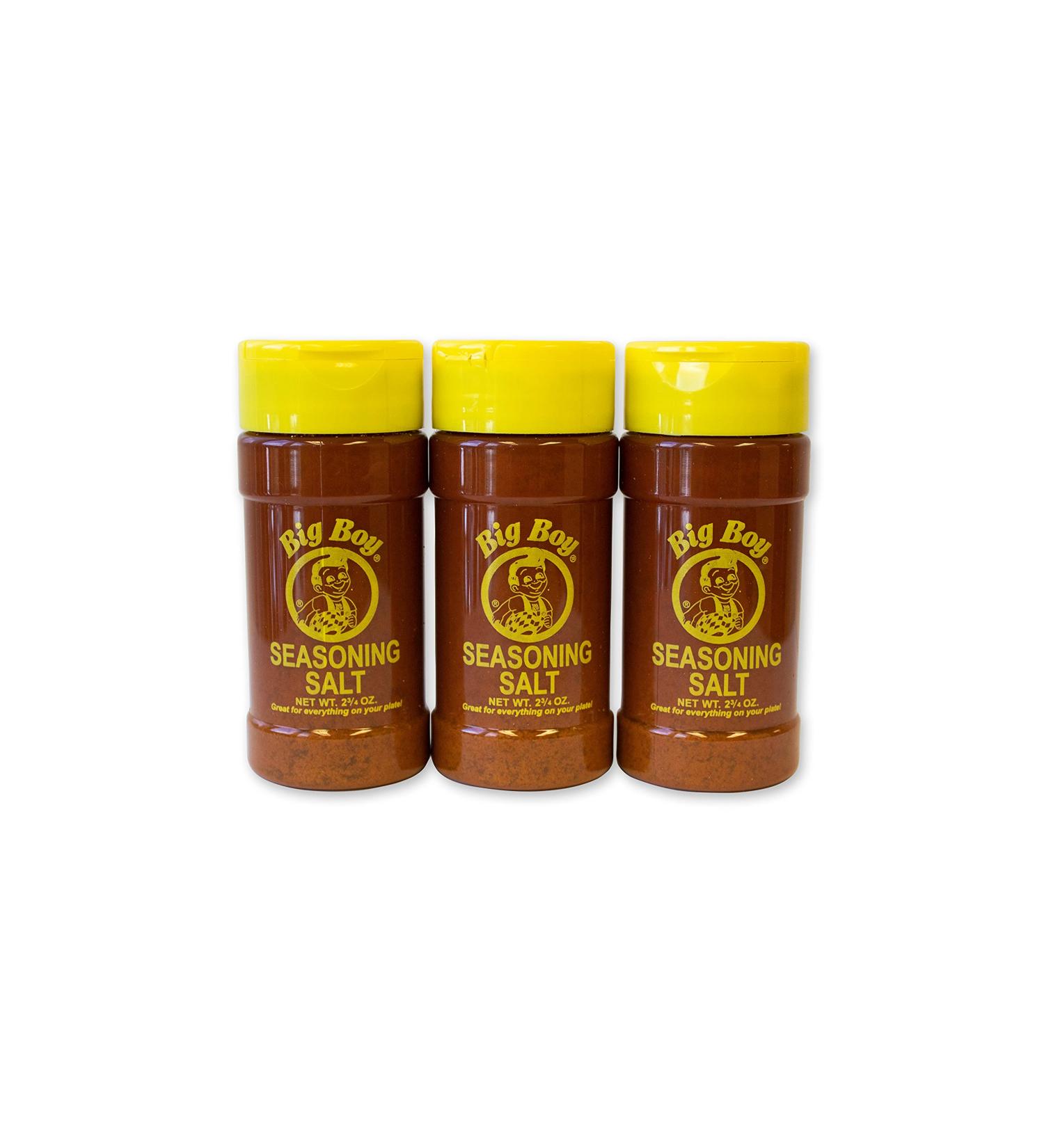 Bob's Big Boy Seasoning Salt 3 Pack 2.75 Ounce