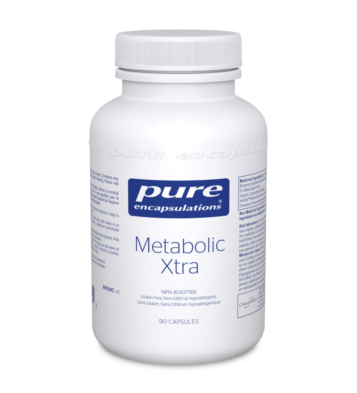 Pure Encapsulations Metabolic Xtra 90 caps - Buy Online on GoSupps.com