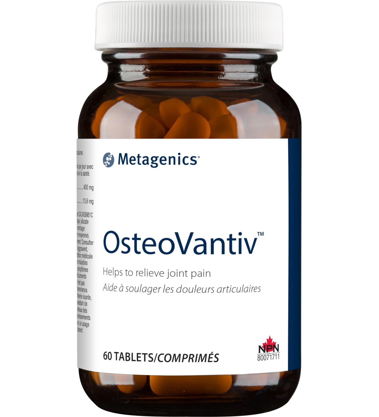 Metagenics - OsteoVantiv - 60 Tablets - Buy Online on GoSupps.com