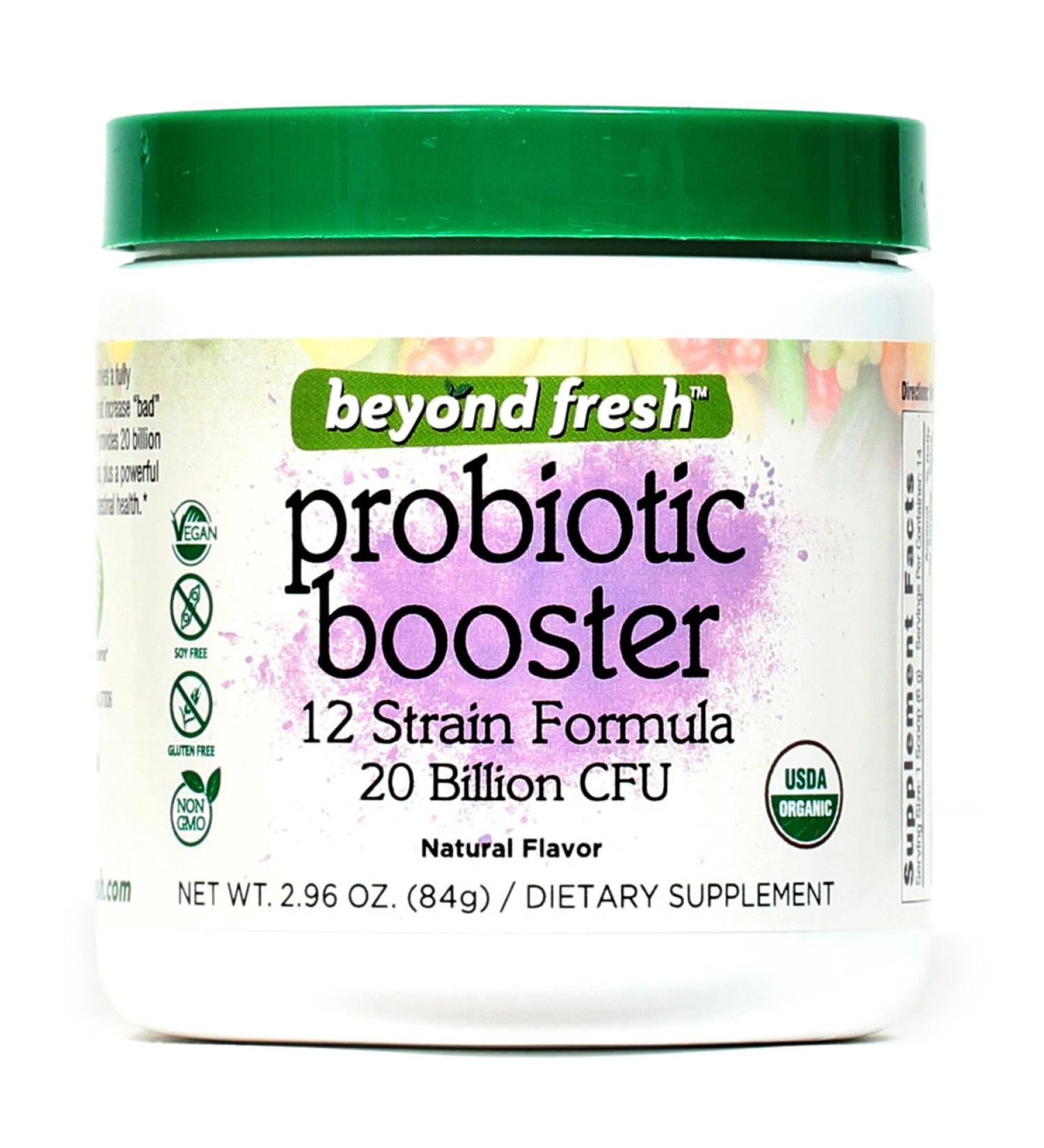 Beyond Fresh Probiotic Booster 12 Strain Formula Natural Flavor 20 Billion CFU 2.96 oz (84 g)